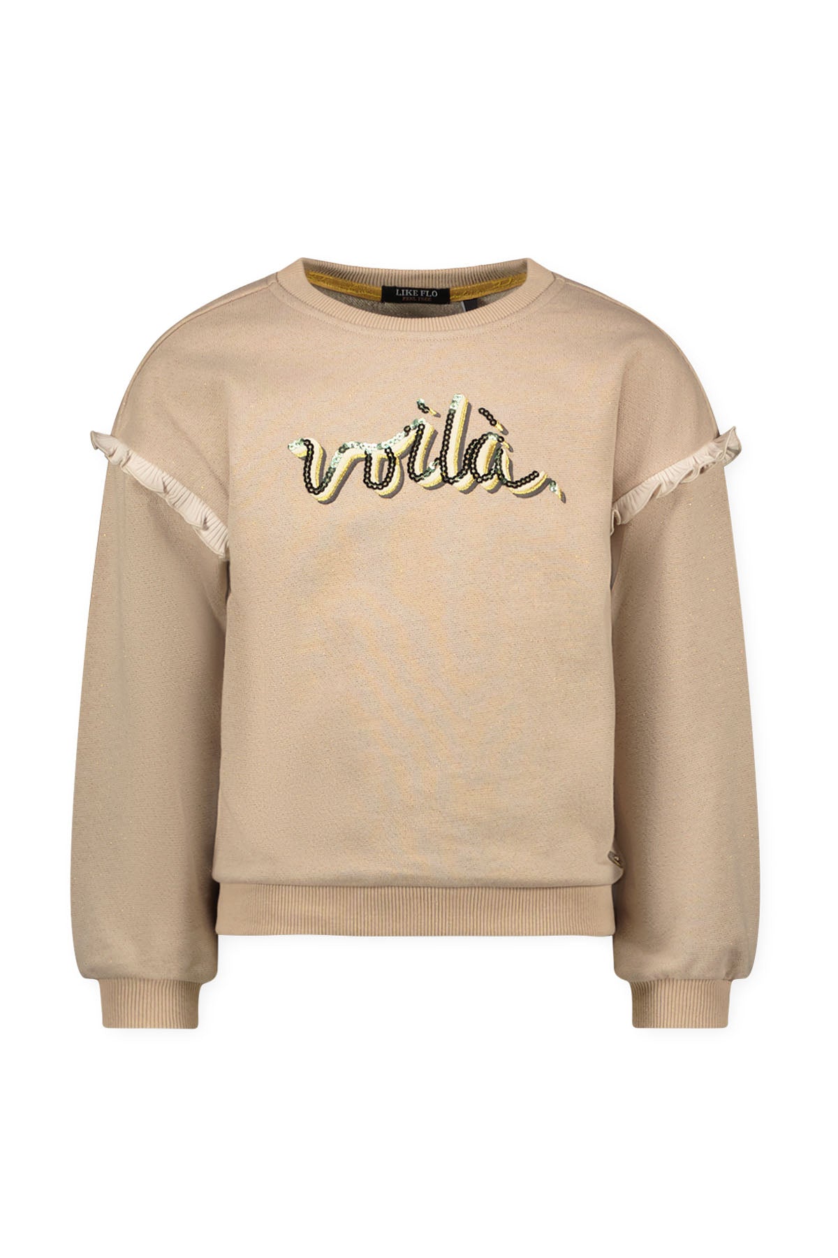 like flo. sweater, beige, meisjes, kleding