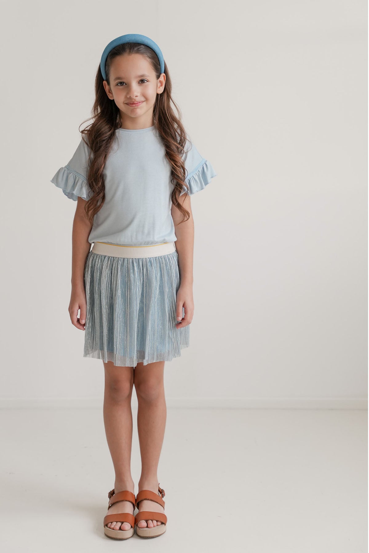 Maud Dress Ice Blue