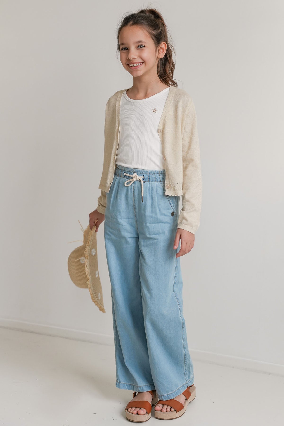 Fleur Pants Lt denim