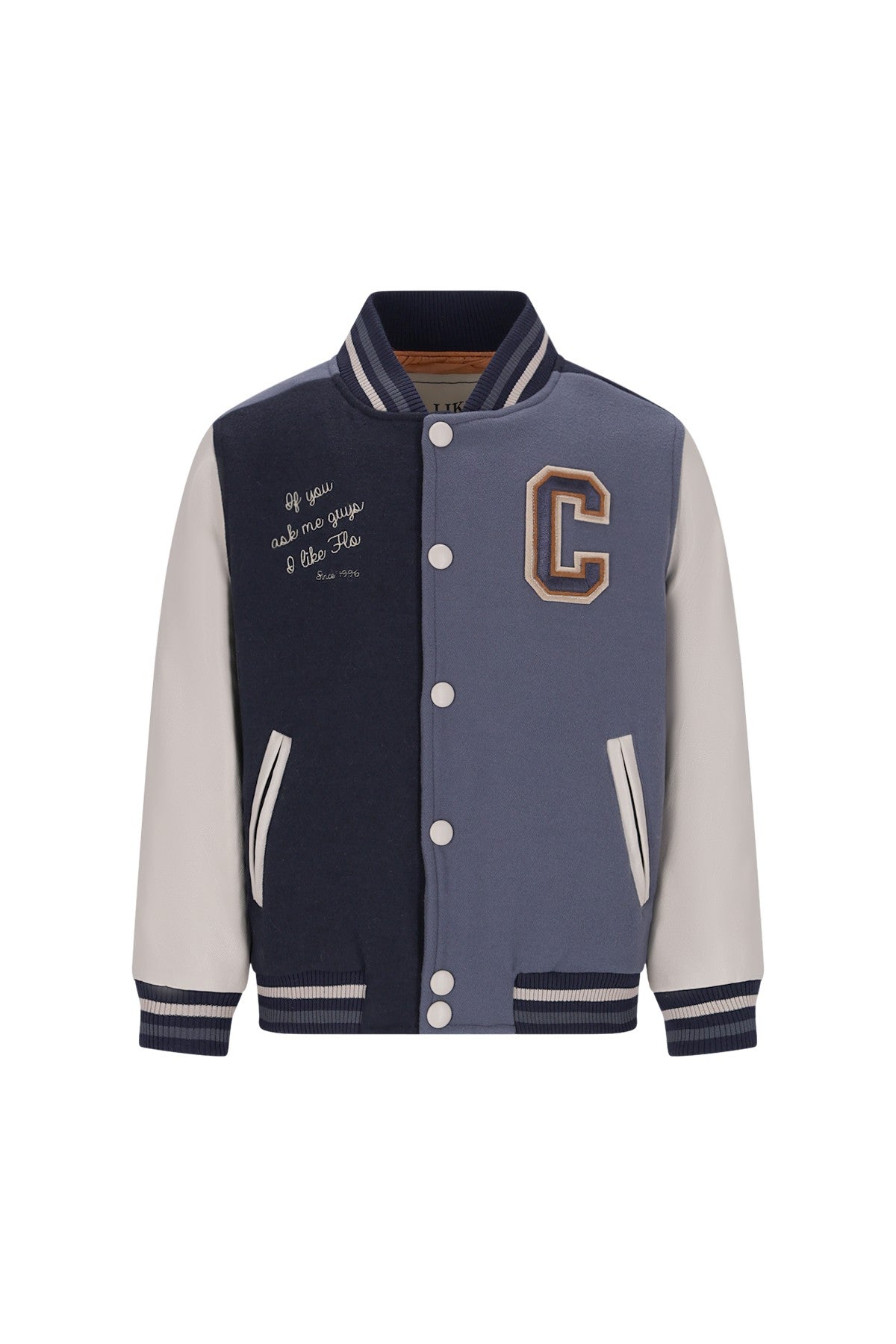 Alfie Flo boys wool college jacket