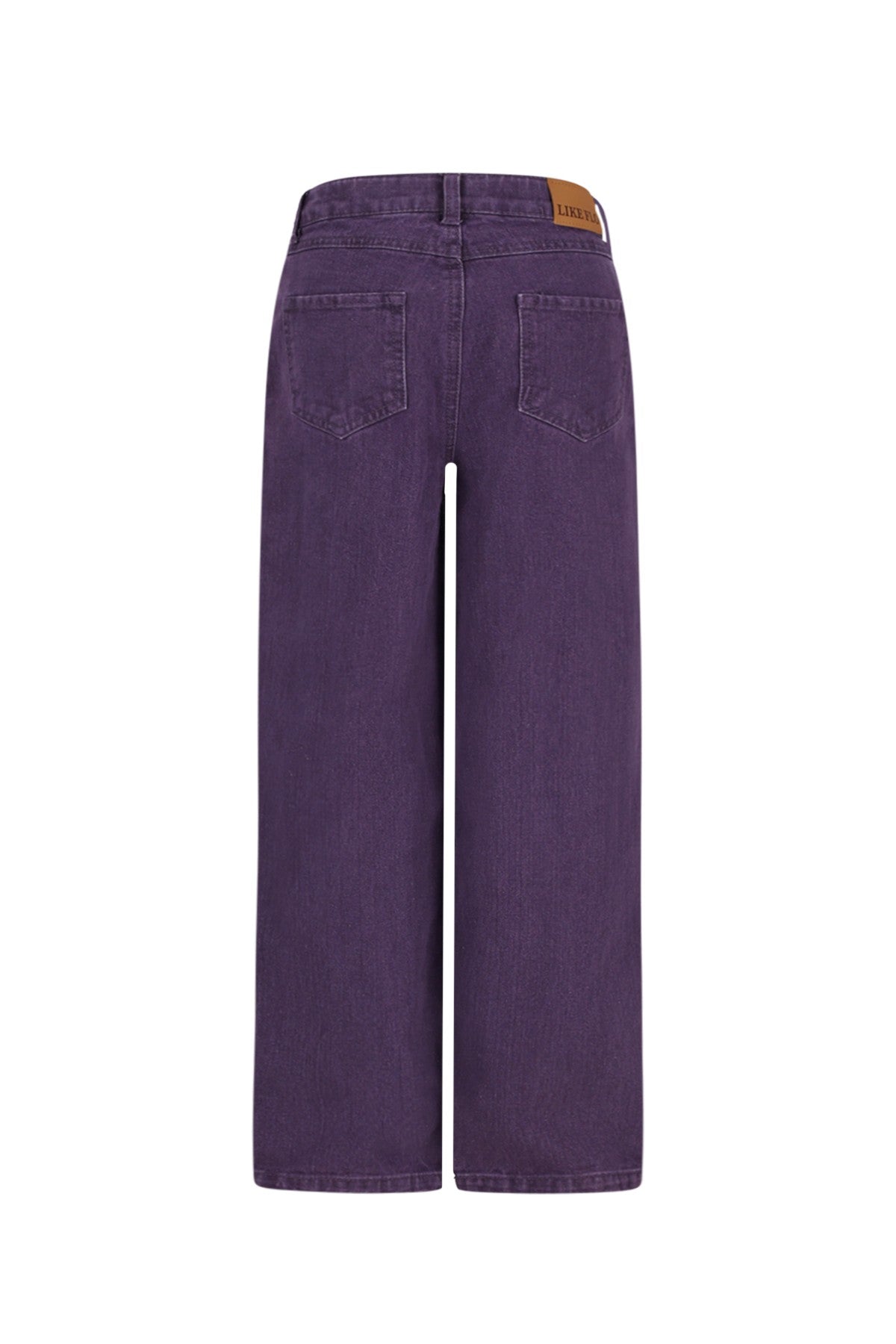 Farrel Flo young balloon denim pants purple