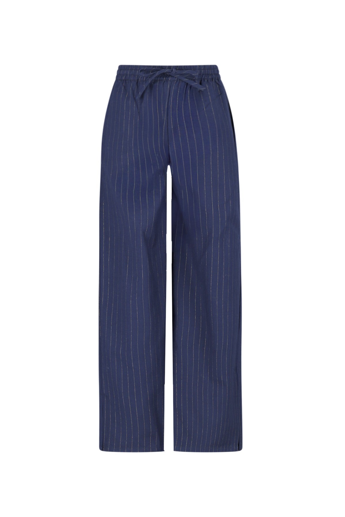 Filly Flo young pinstripe wideleg navy