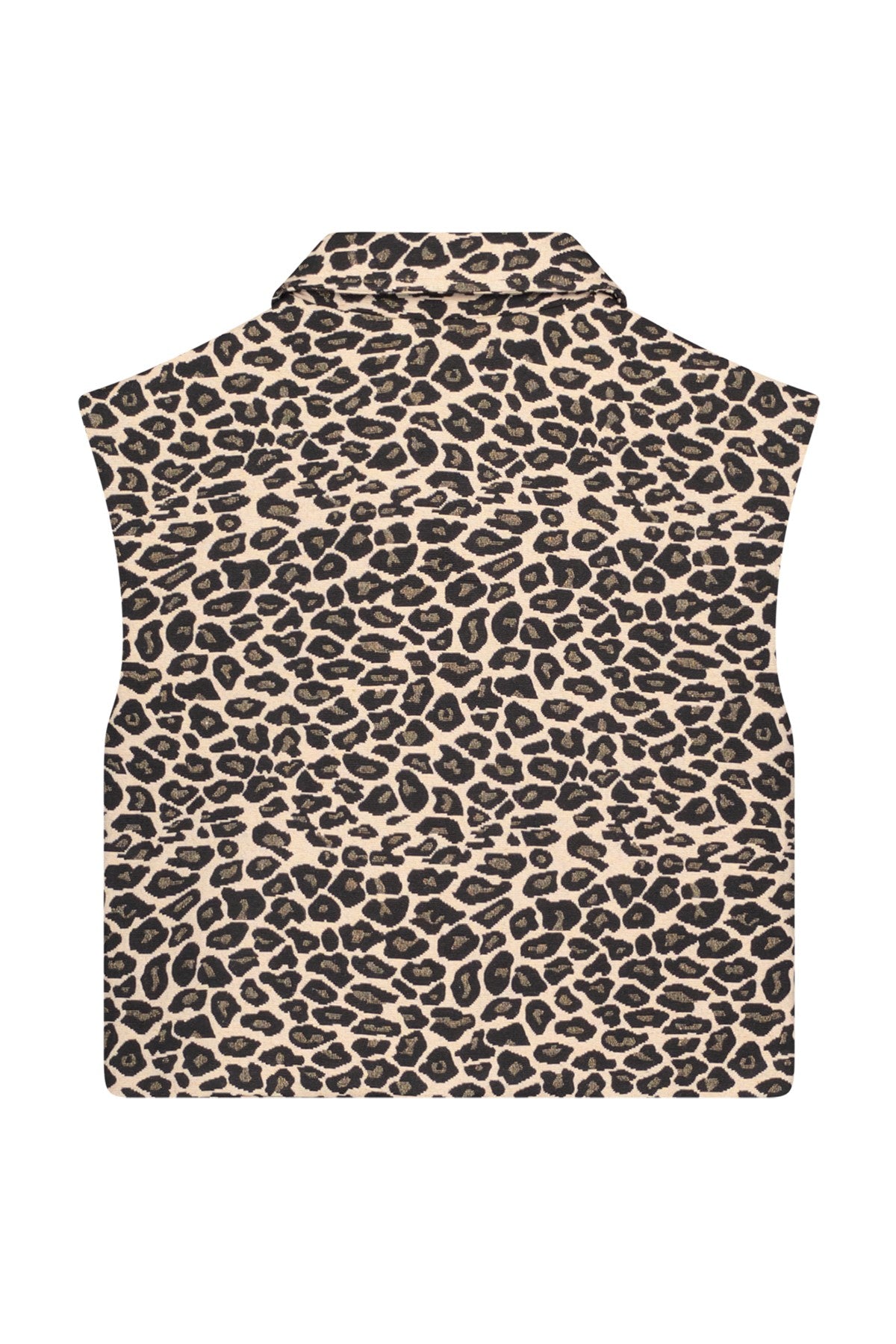 Dua Flo girls woven panter gilet