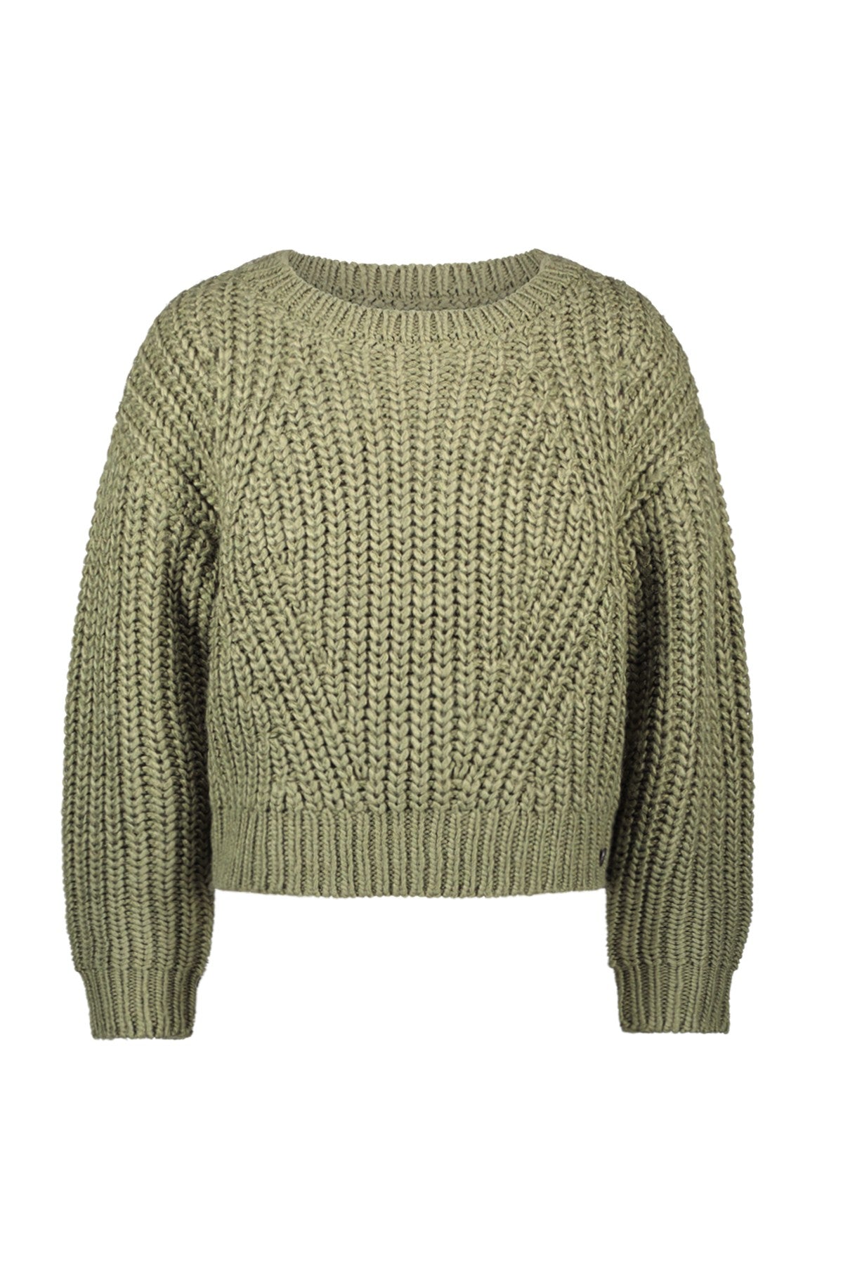 Djuna Flo girls heavy knit army