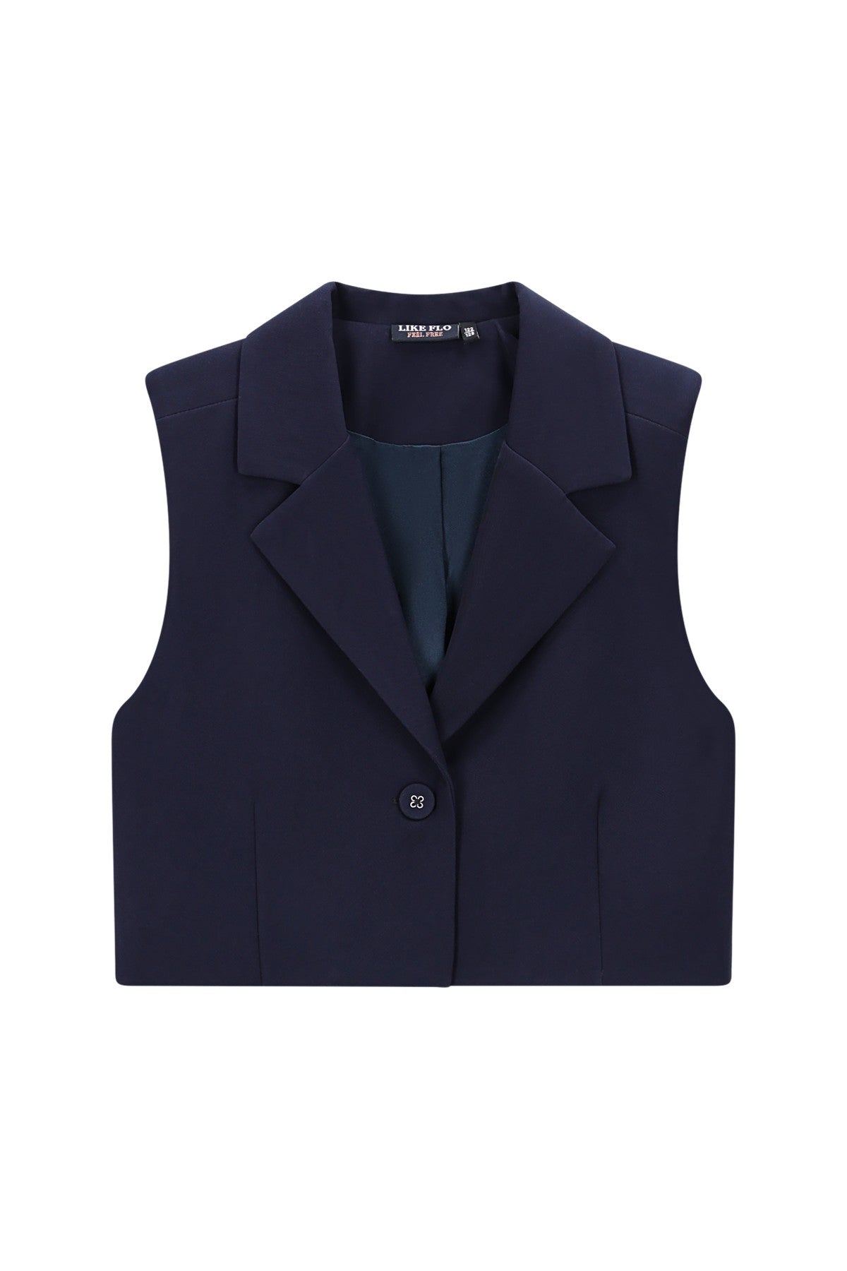 Demi Flo girls gilet navy