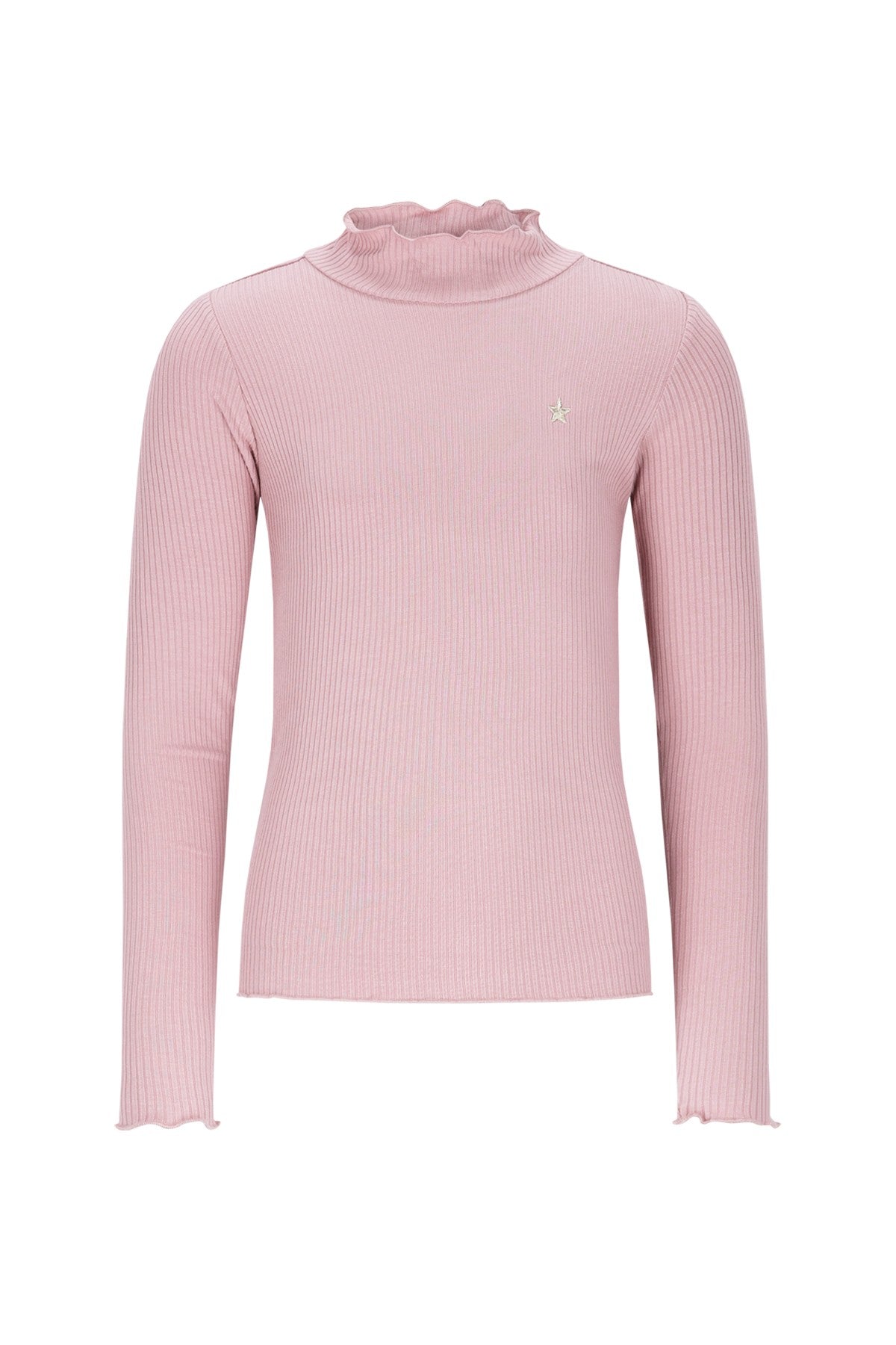 Eef Flo girls basic rib coll old pink