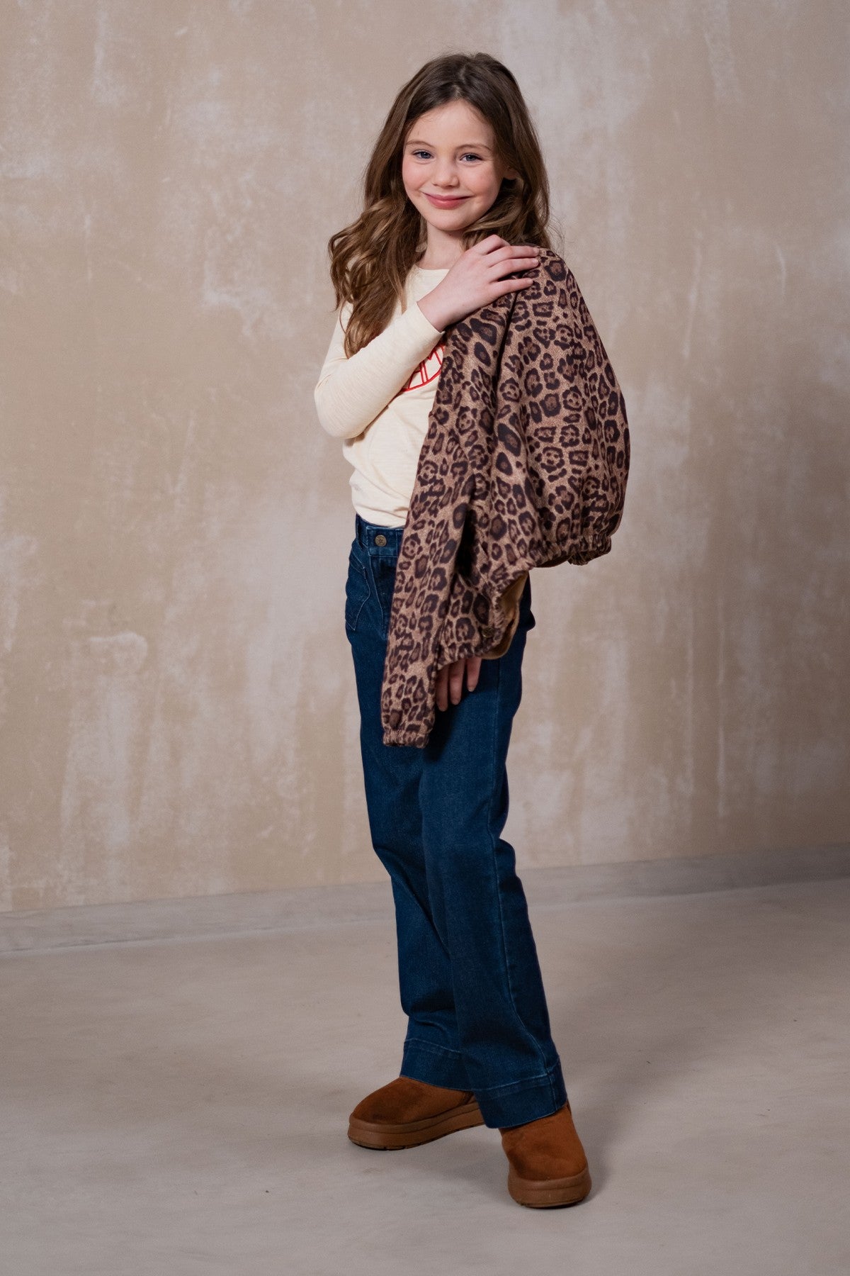 Fabiana Flo girls wide leg denim