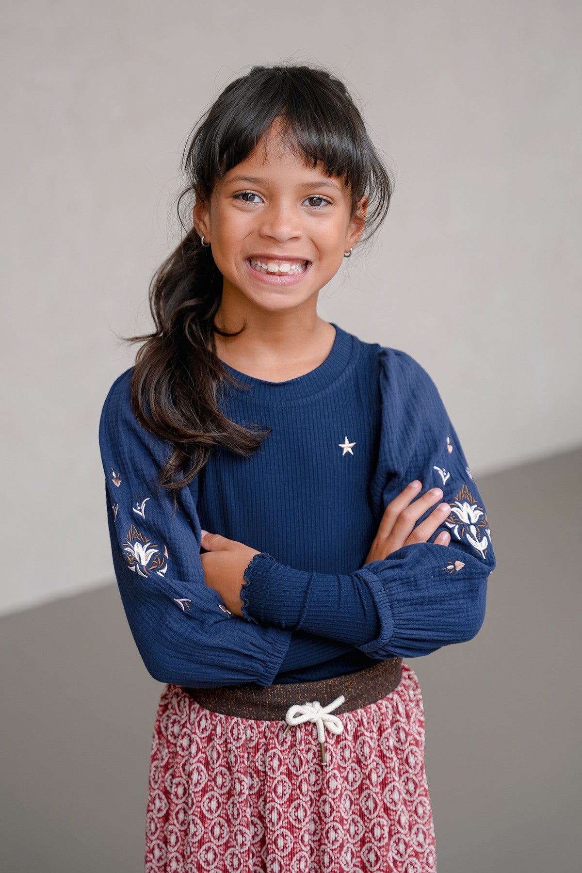 Sascha Flo girls plisse mesh skirt