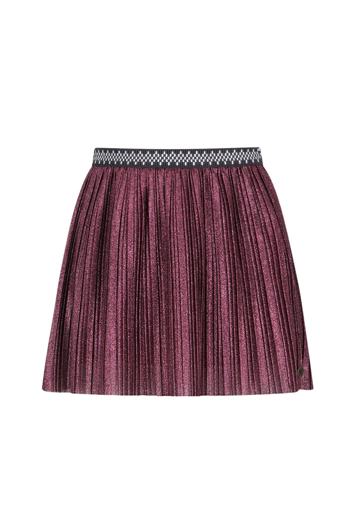 Solly Flo girls plissé glitter skirt