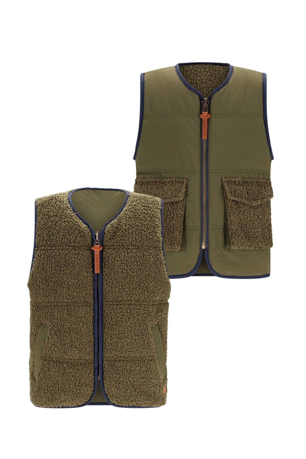 Daly Flo boys reversible gilet