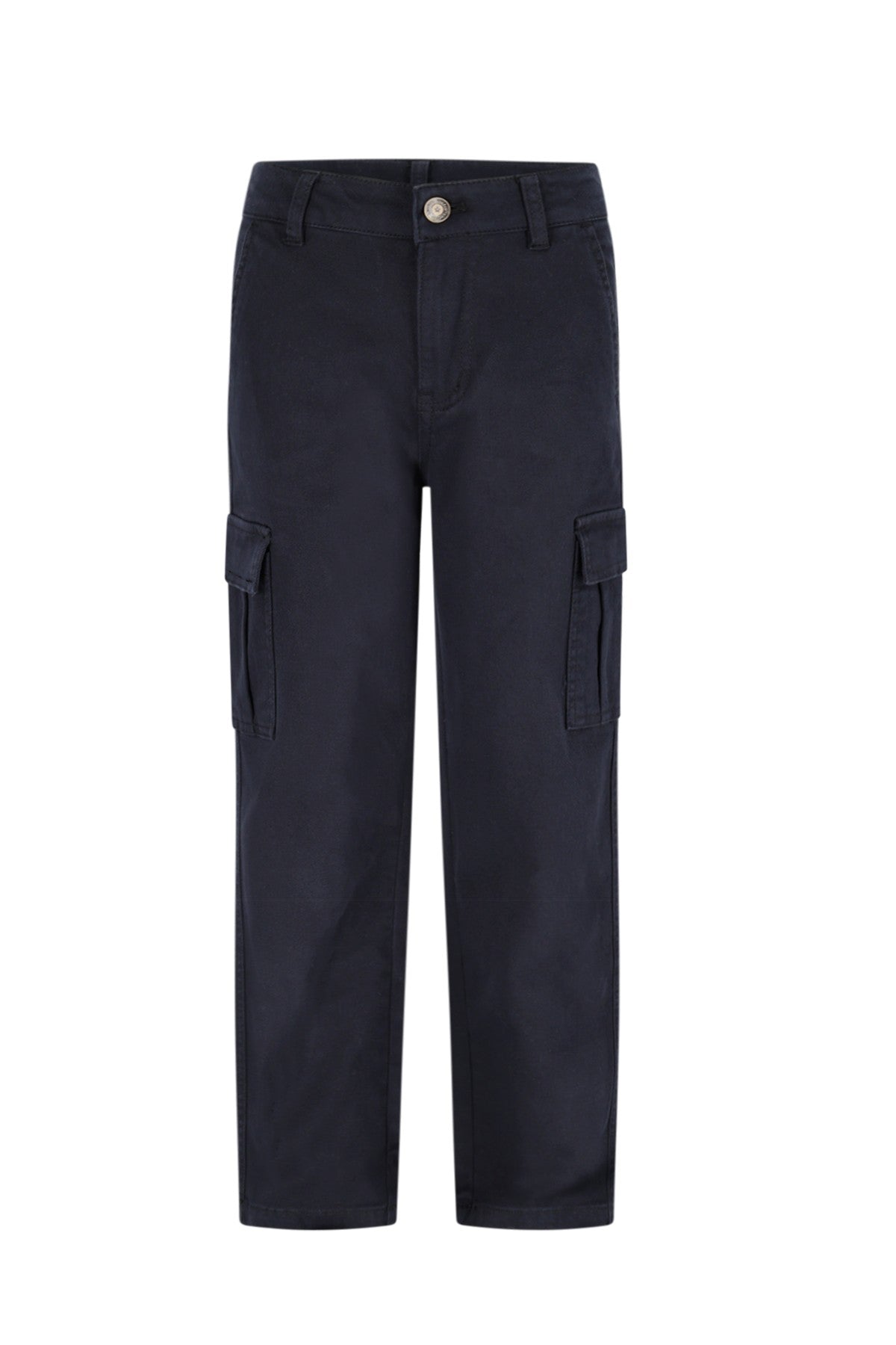 Frankys Flo boys twill cargo pants navy