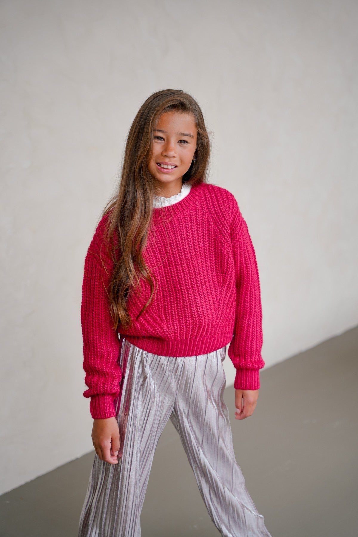 Djuna Flo girls heavy knit