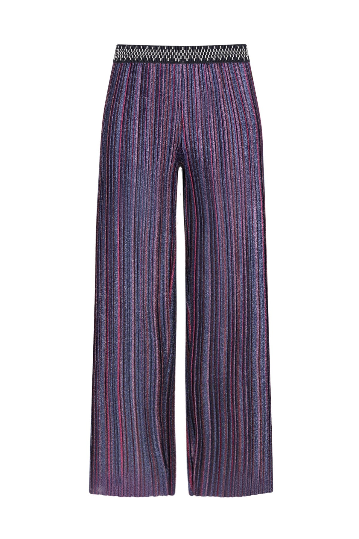 Folly Flo girls plissé glitter pant Multi