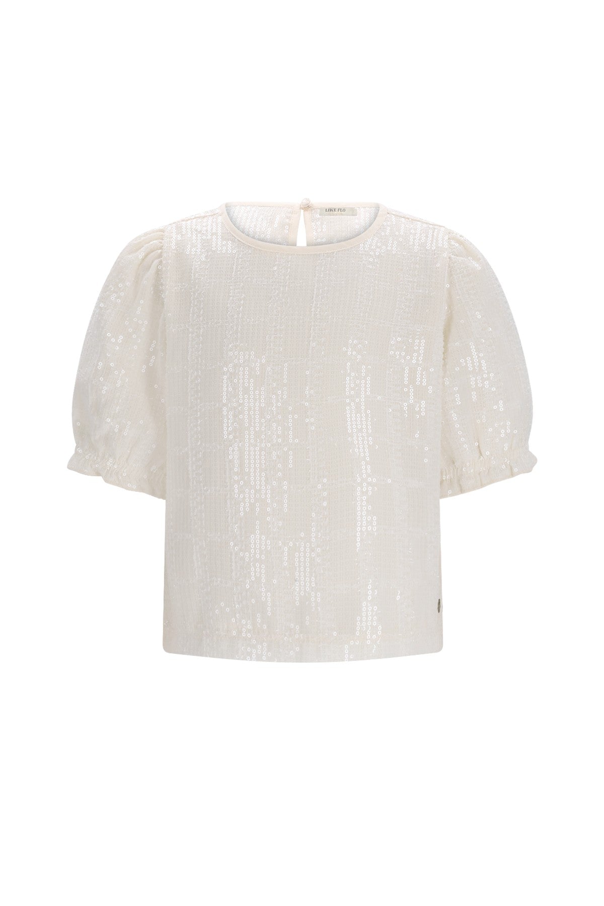 Elva Flo girls blouse with 3/4 sleeves