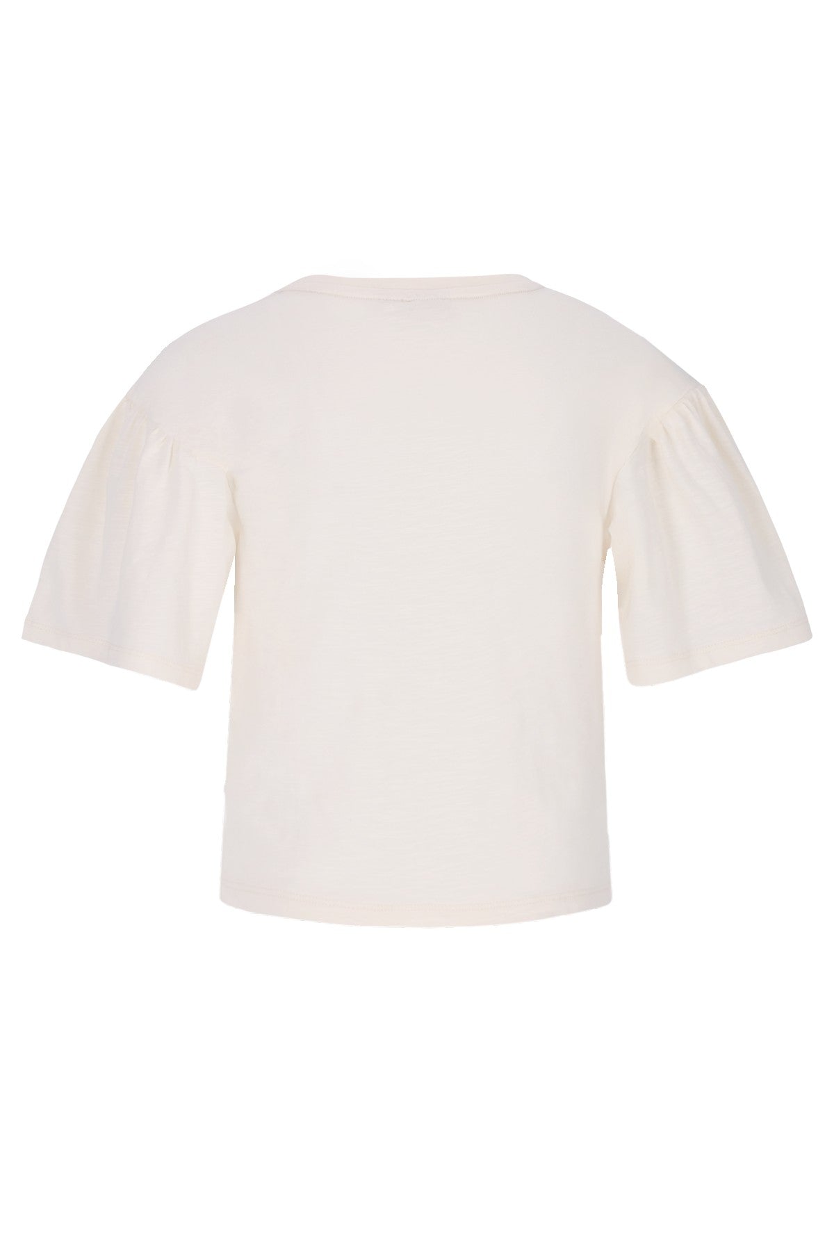 Estelle Flo girls tee with ruffle sleeves