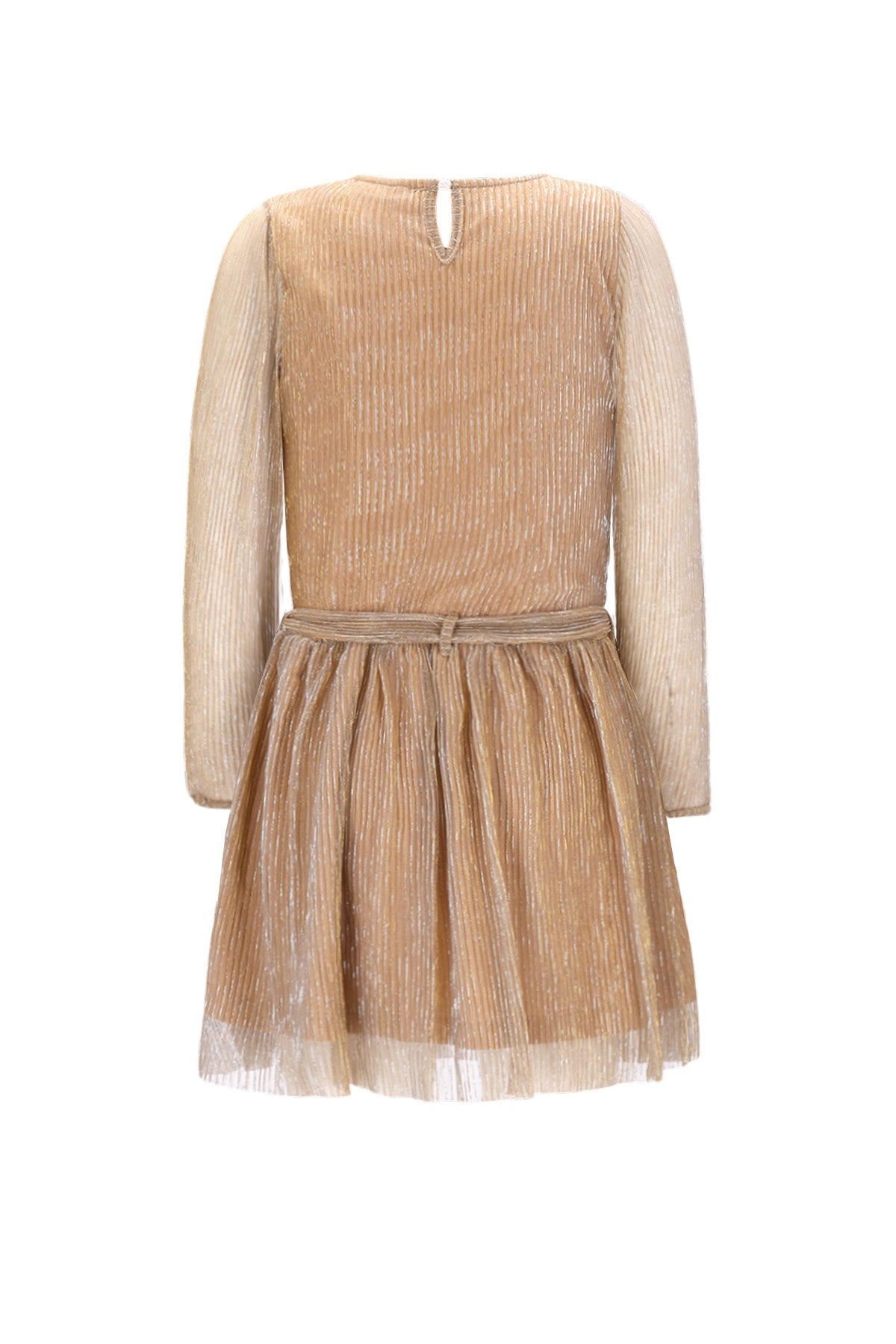 Maze Flo girls plissé dress with lining