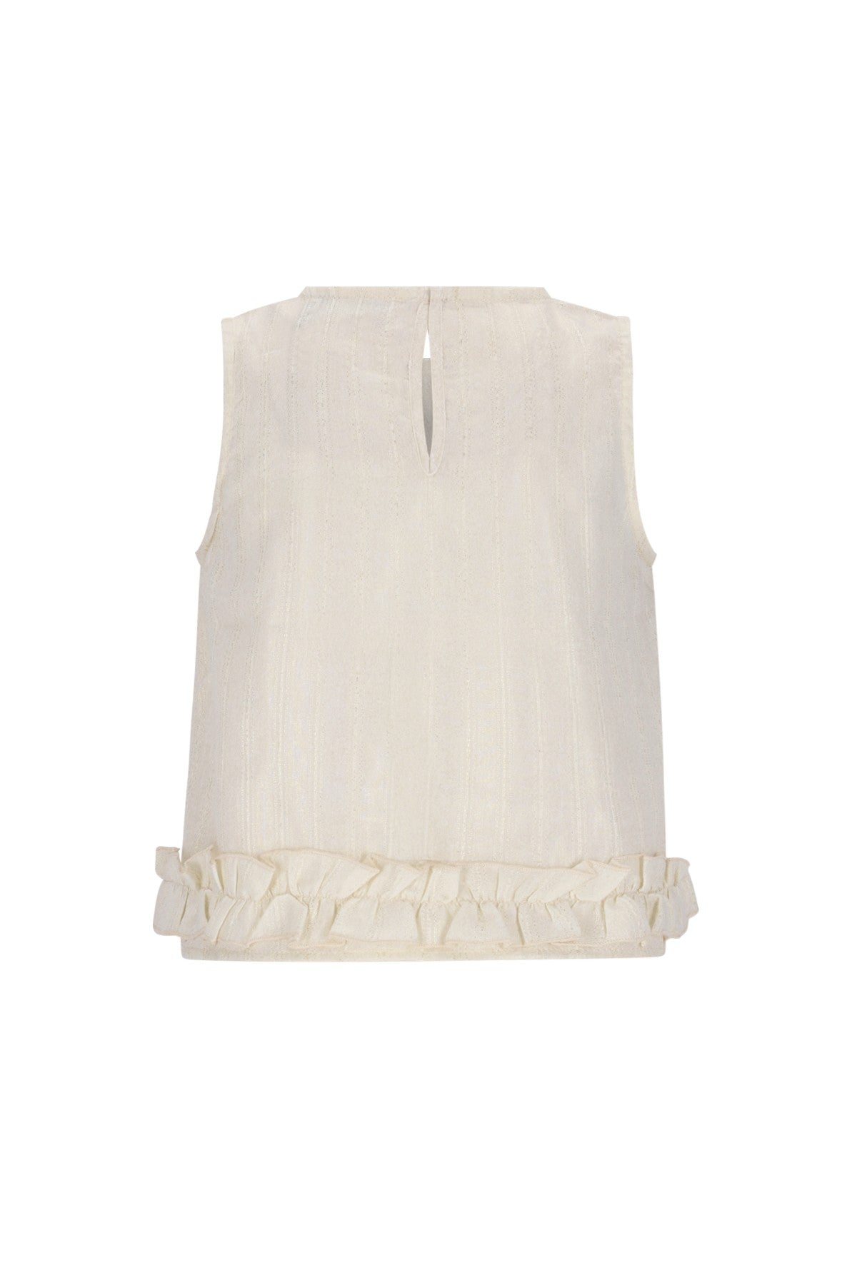 Chloe Flo girls top with ruffle at hem