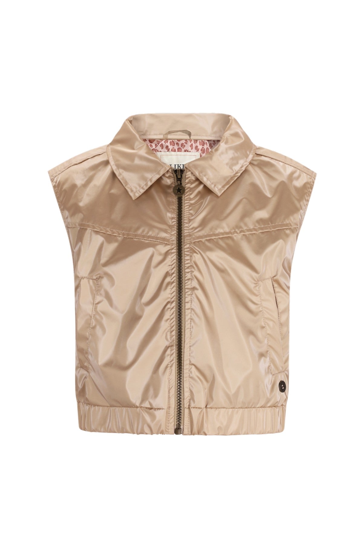 Diana Flo girls metallic gilet
