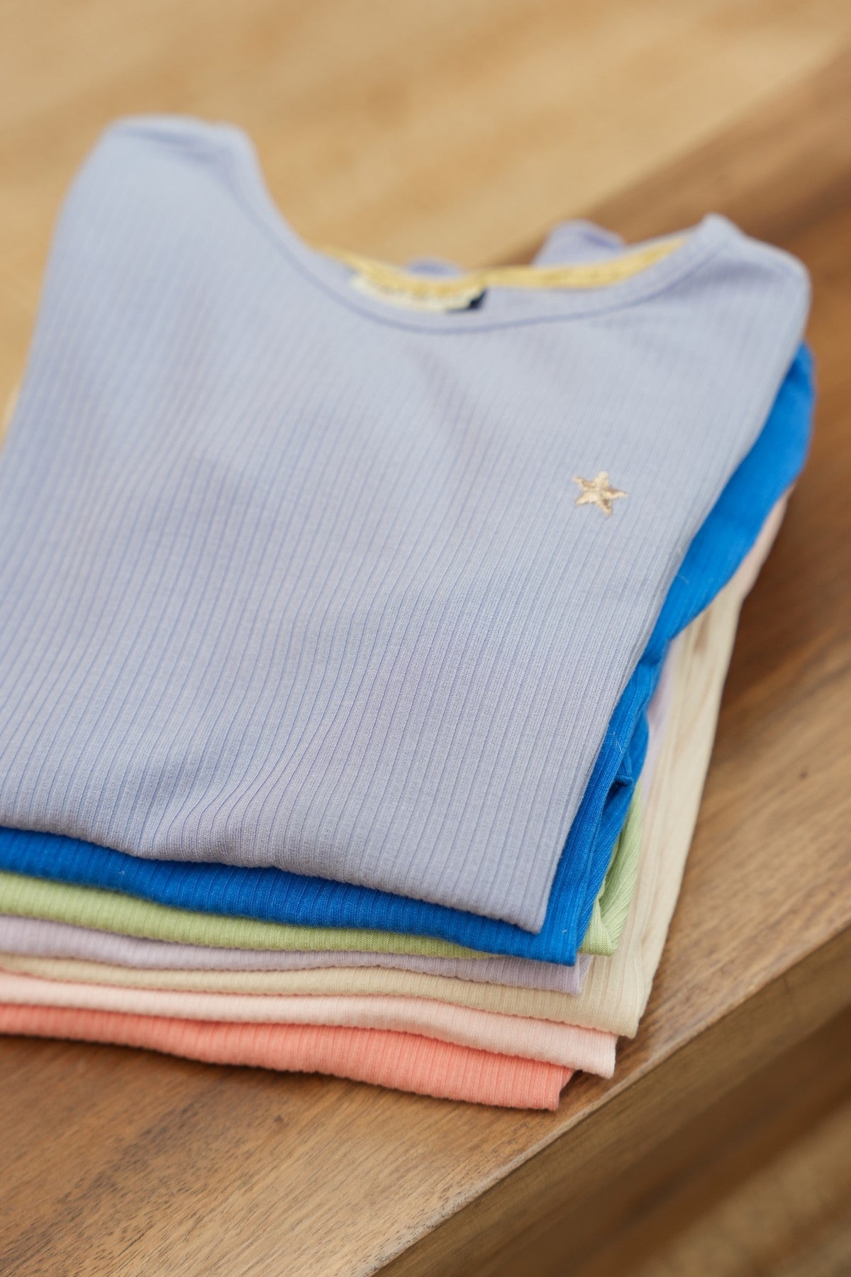 Elise Flo girls rib ss shirt