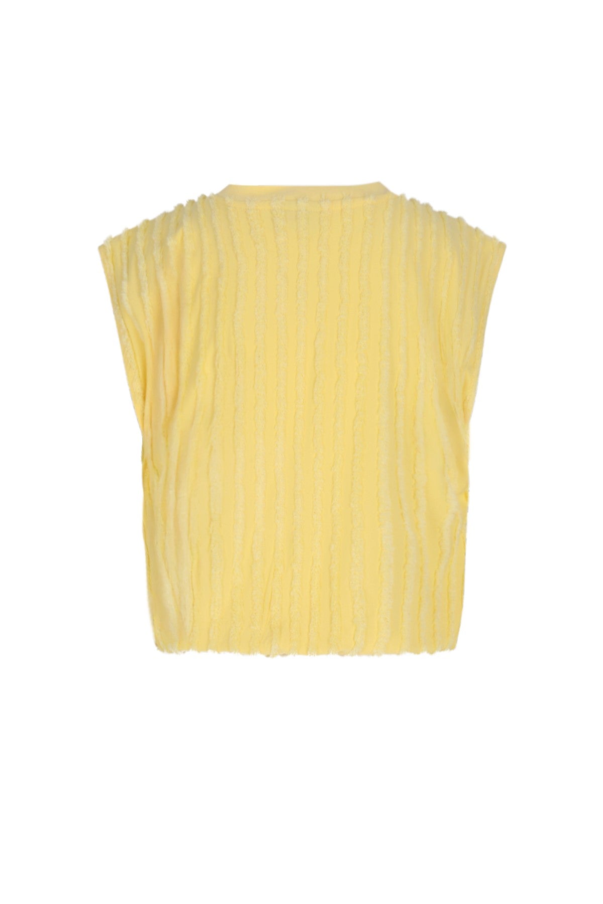Vicky Flo young jersey fringe tee