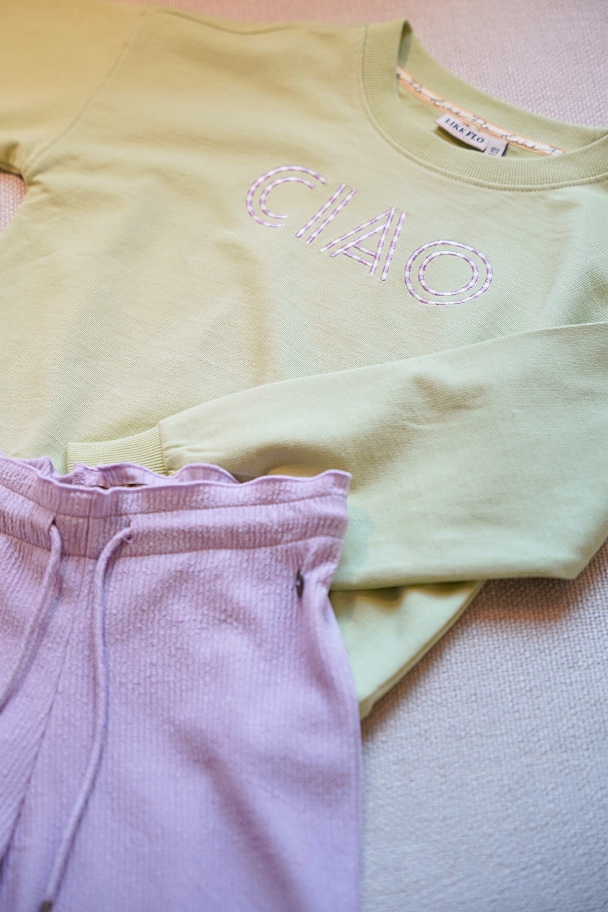 Donnie Flo girls oversized sweater