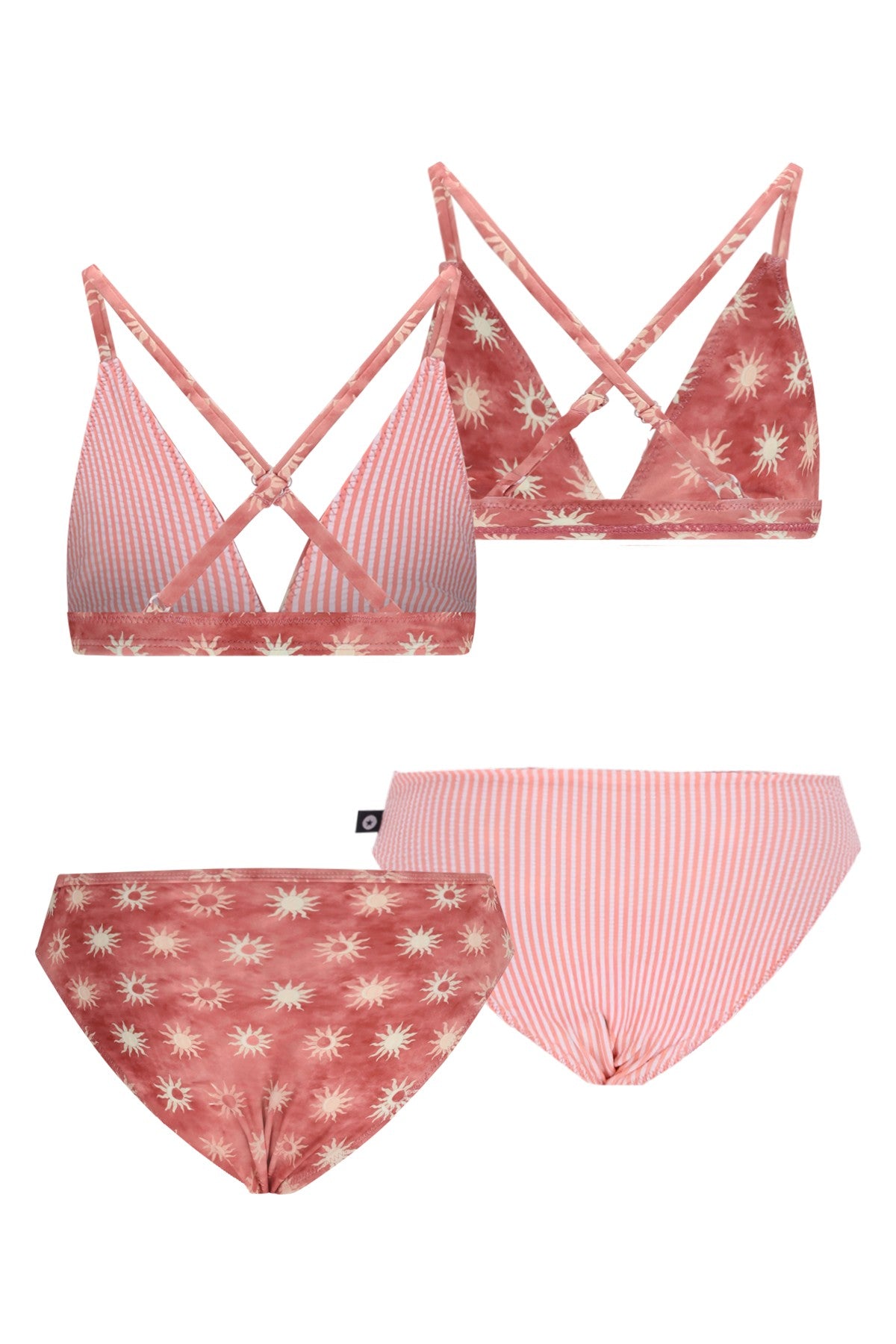 Talia Flo girls reversible triangle