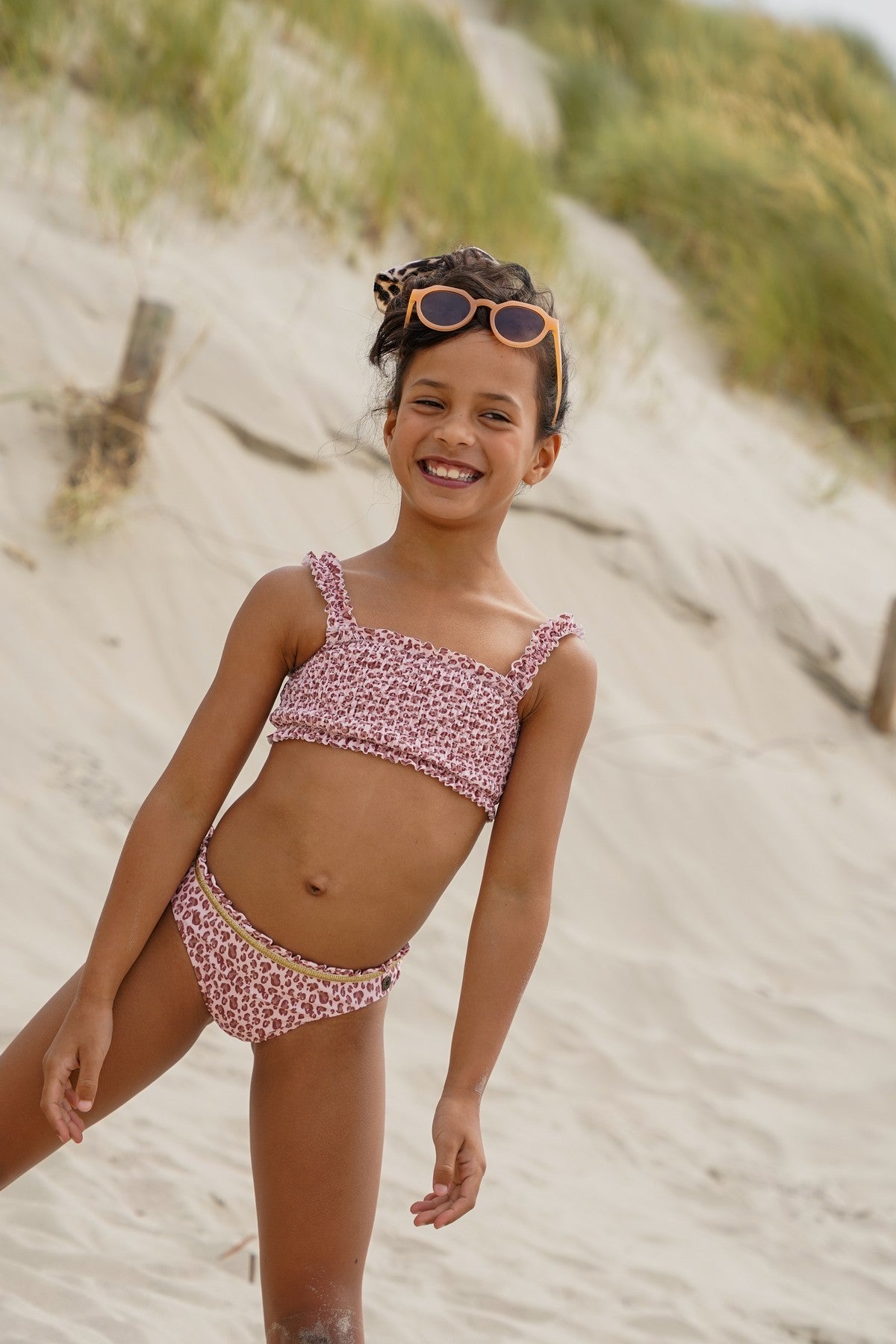 Tess Flo girls smock bikini