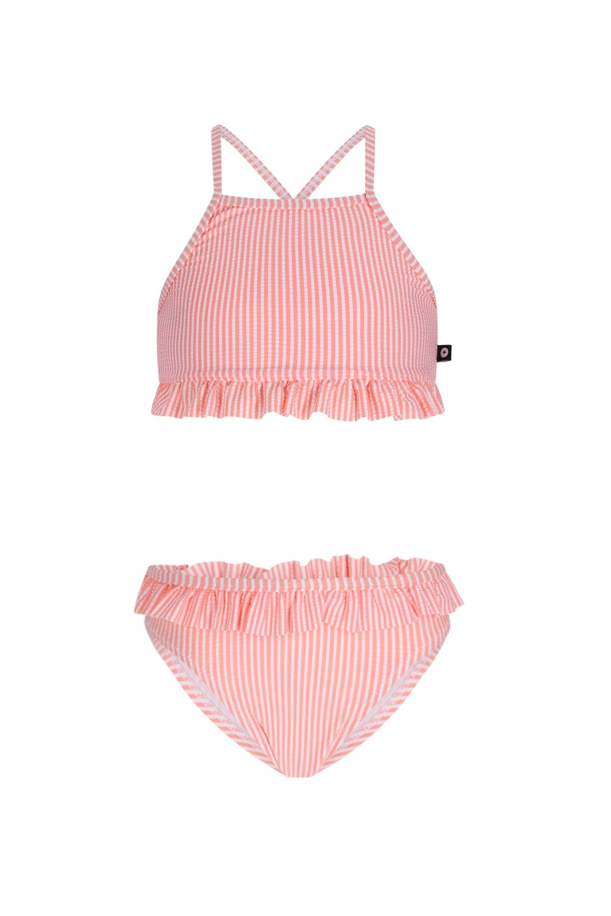 Taylor girls crossback bikini with ruffle