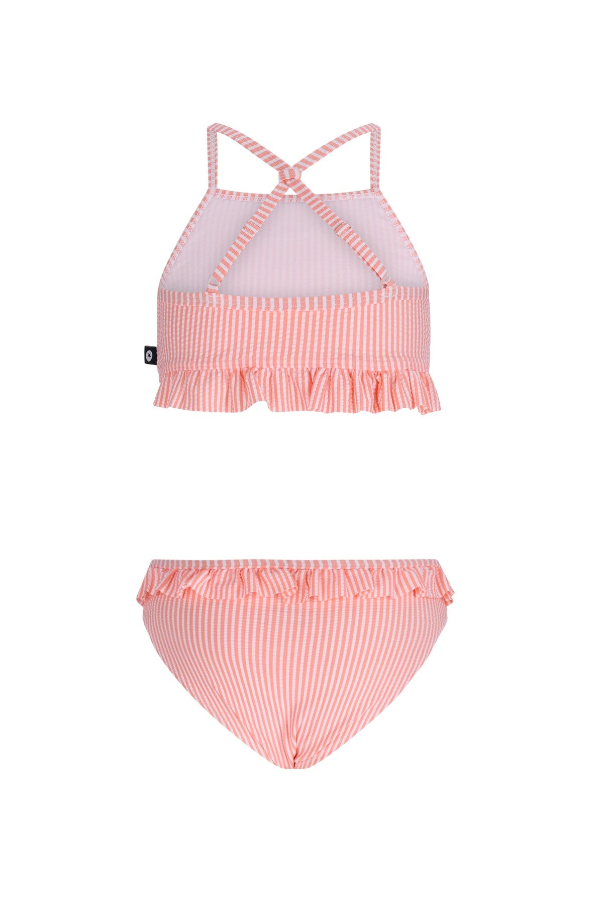 Taylor girls crossback bikini with ruffle