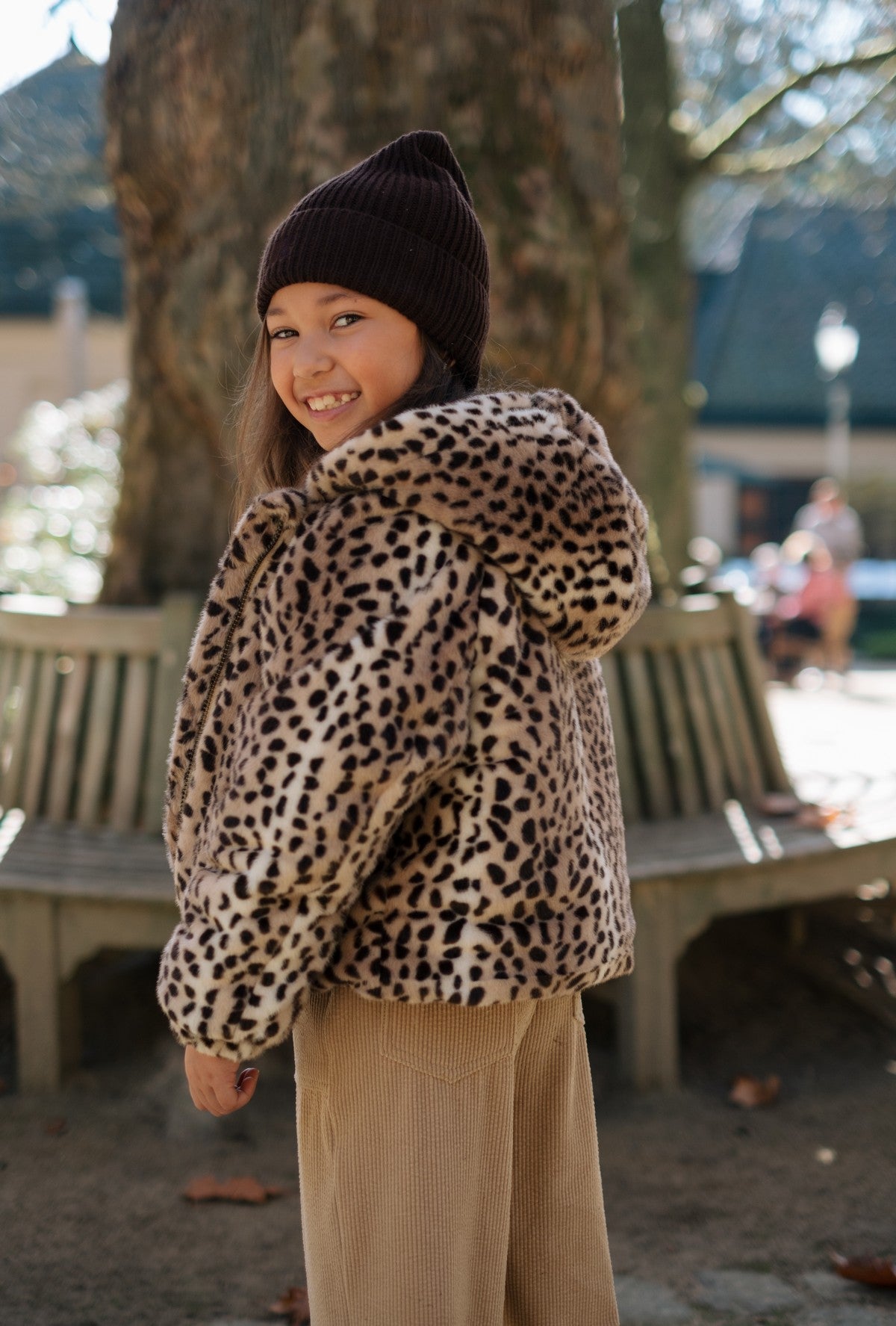 Alina Faux fur jack