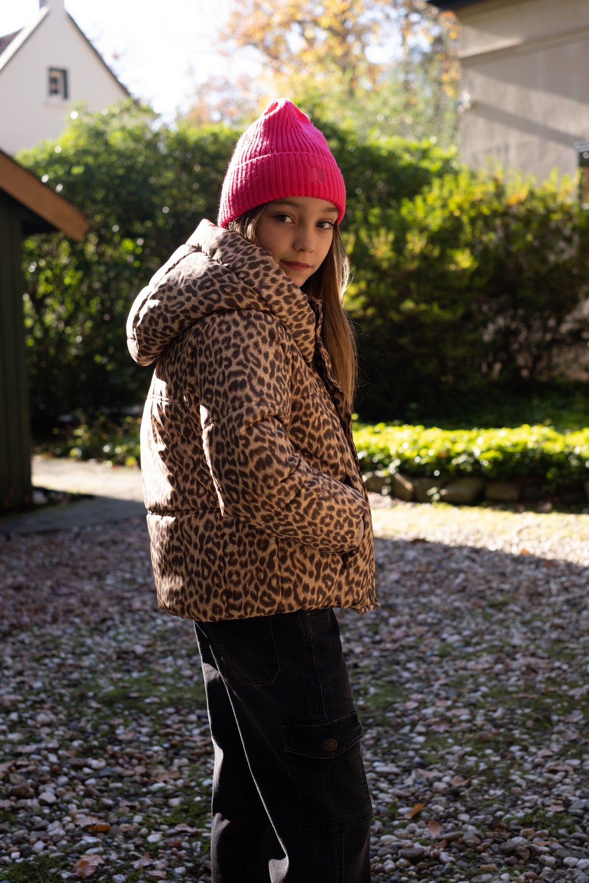 Aukje short puffer