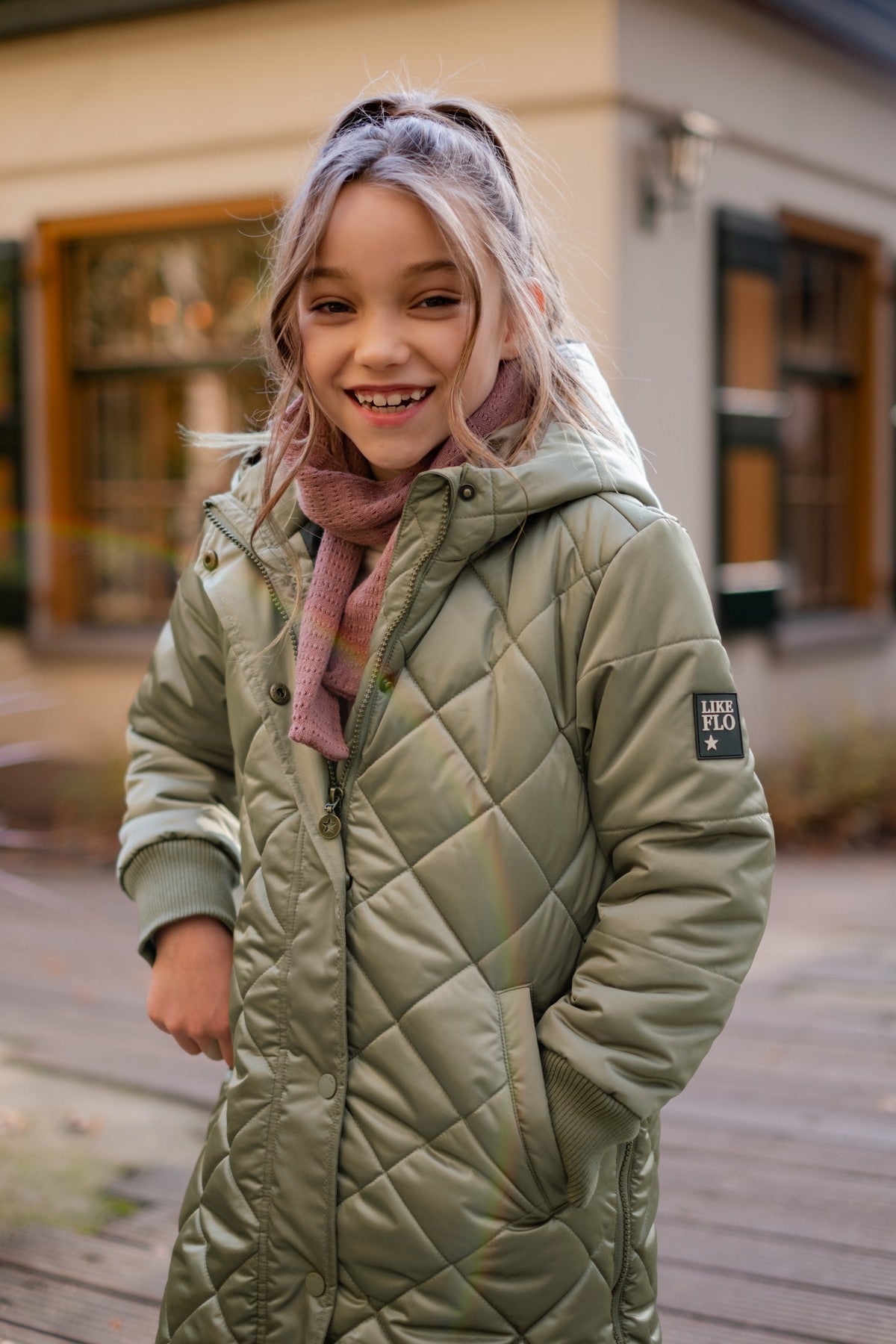 Arinda midi hooded