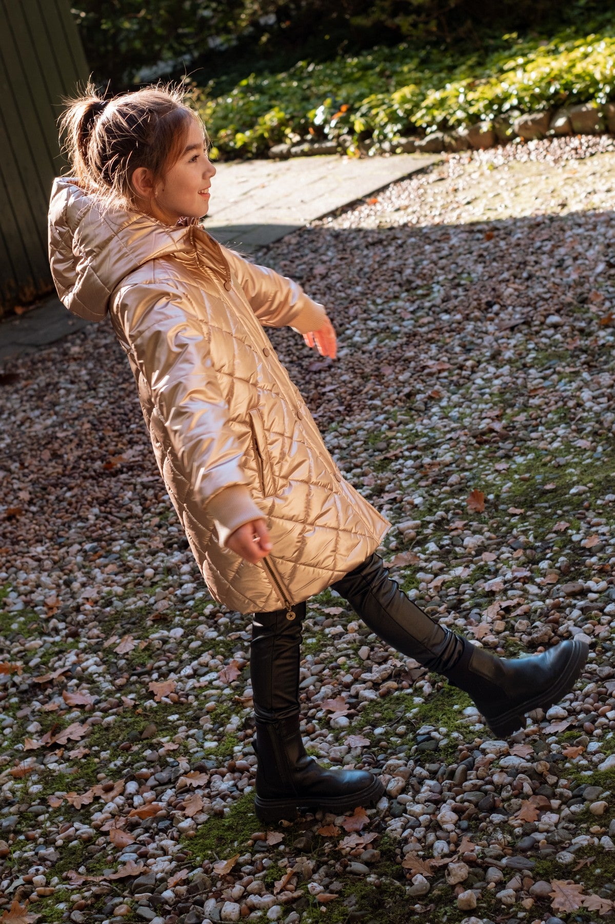 Arinda midi hooded