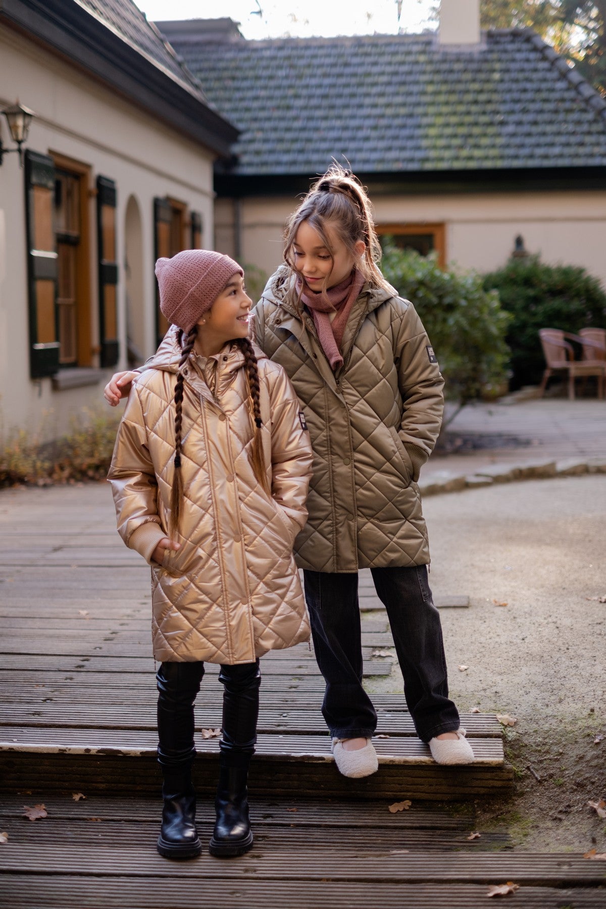 Arinda midi hooded