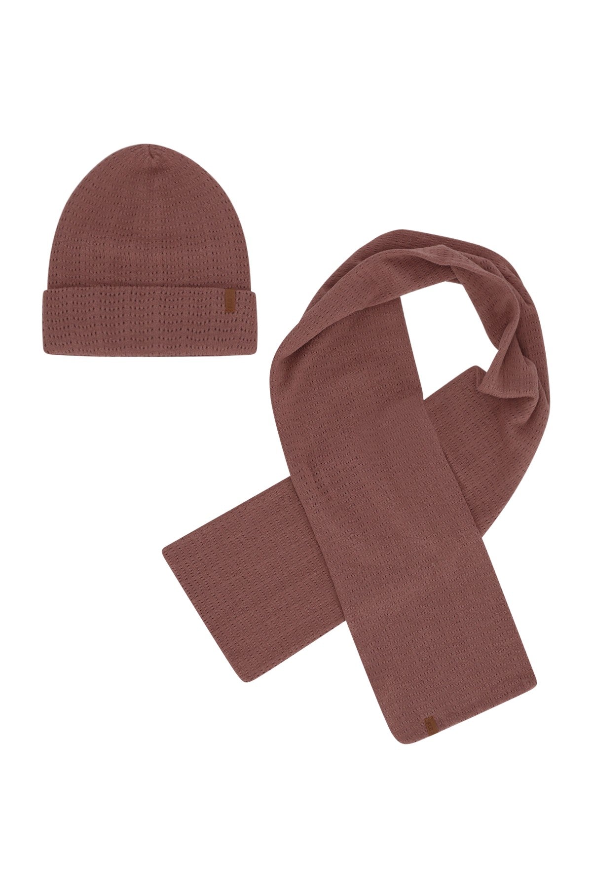 Nomée ajour hat + scarf