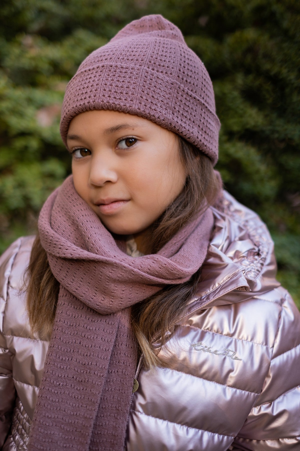 Nomée ajour hat + scarf
