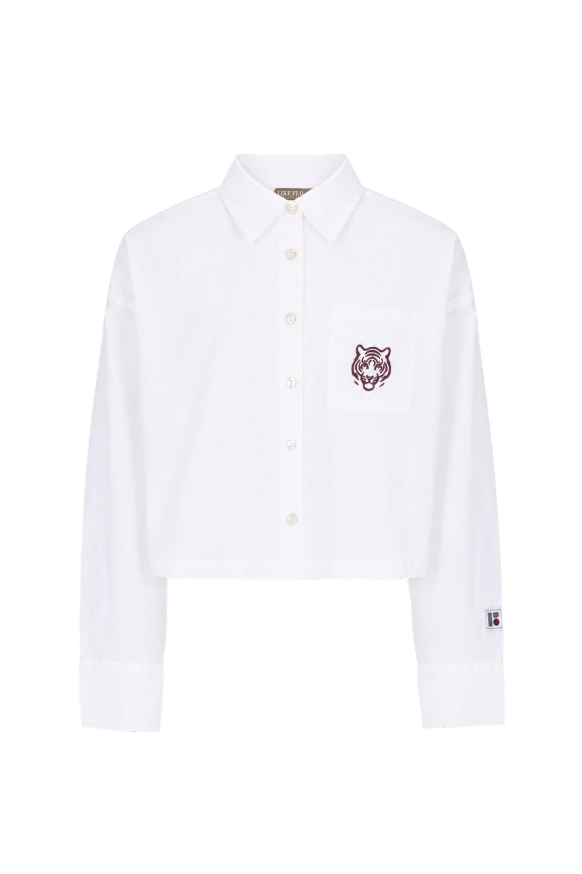 Cilia cropped blouse