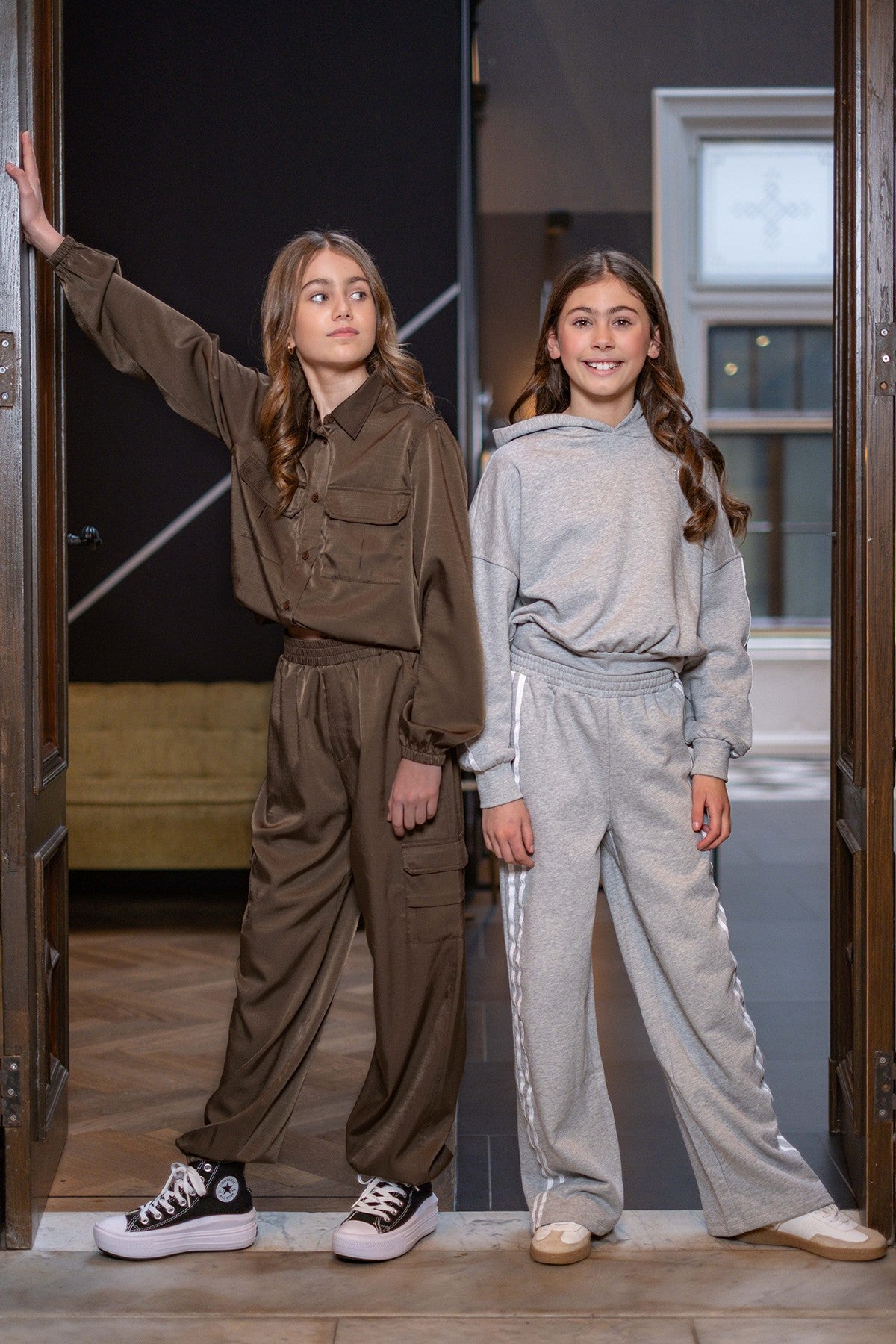 Candy blouse with big pockets