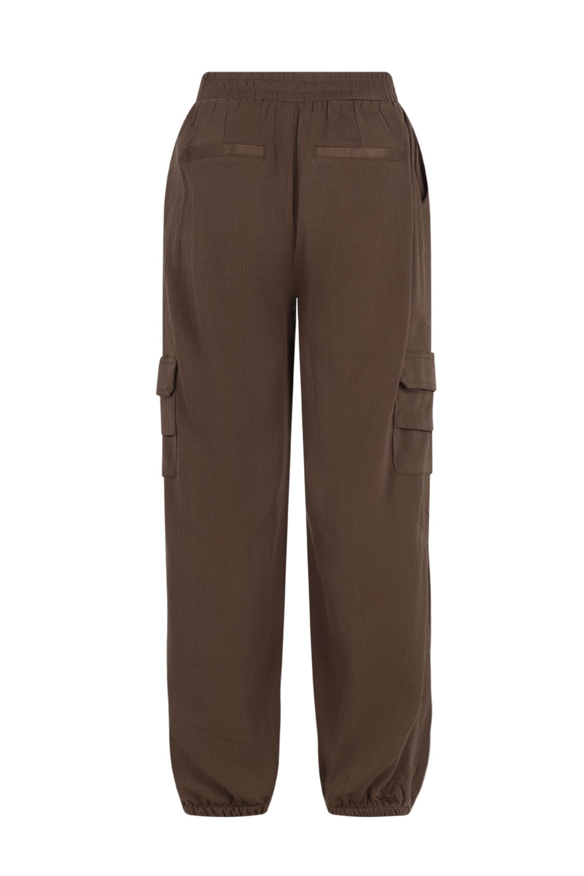 Flevy parachute pants with elastic in hem