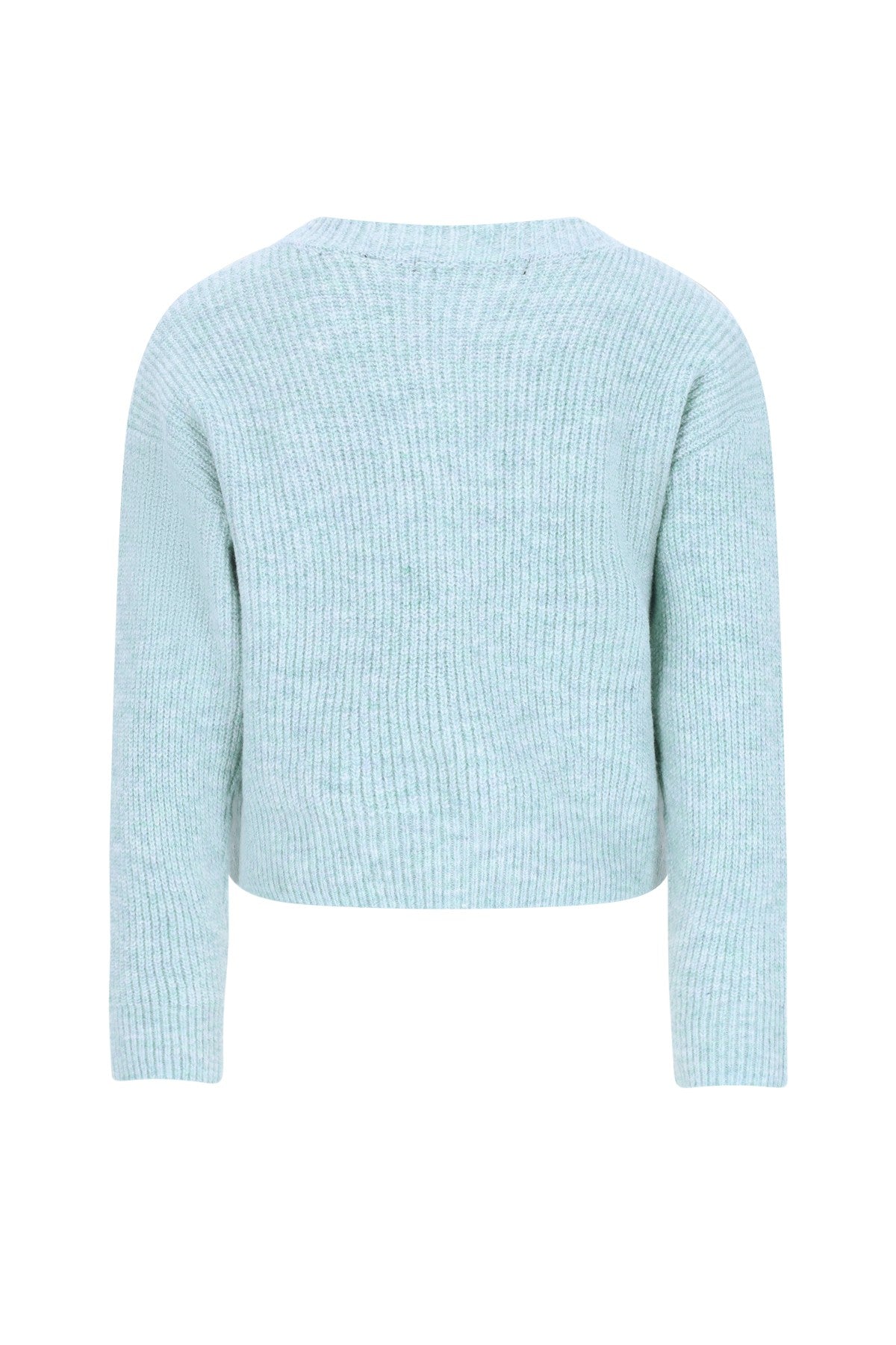 Do knitted cardigan with button closure