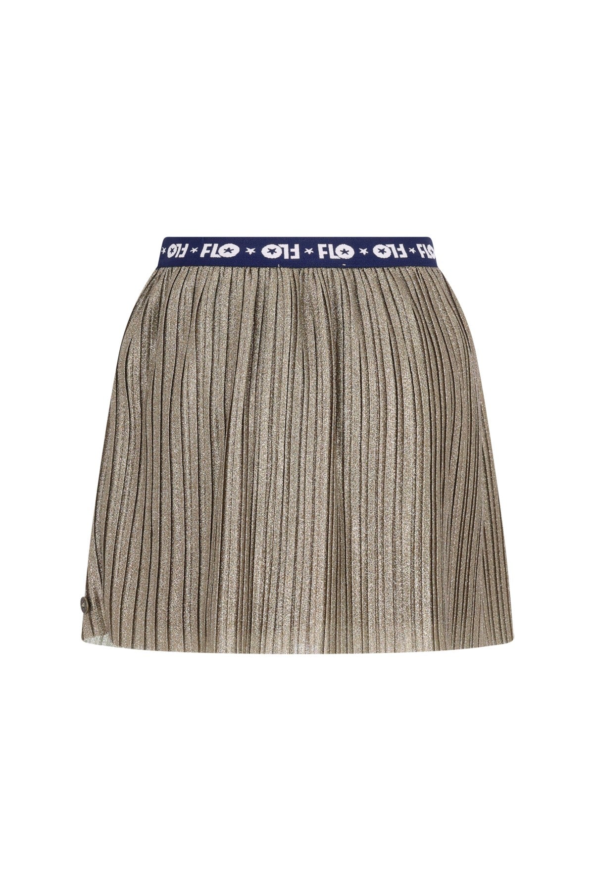 Solly plissé glitter skirt
