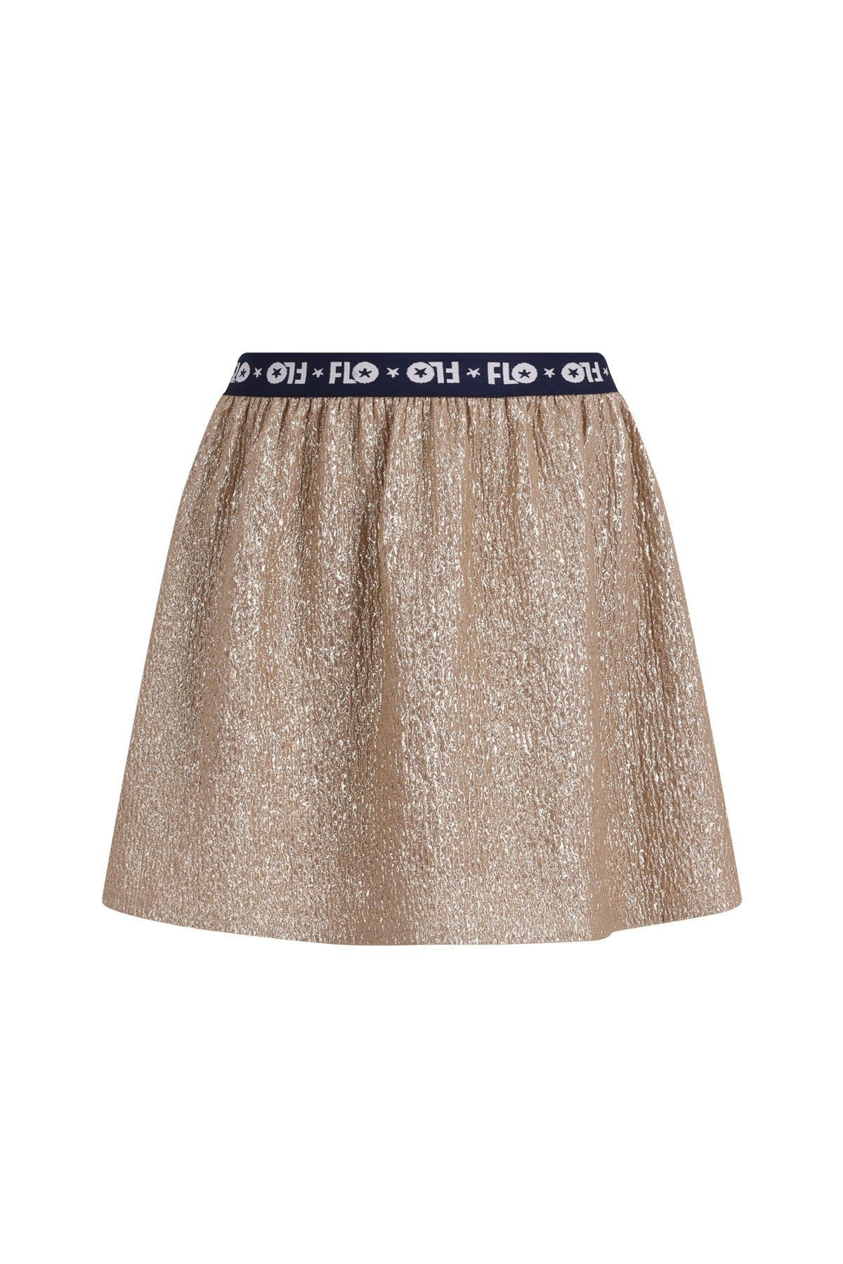Holly metallic skirt