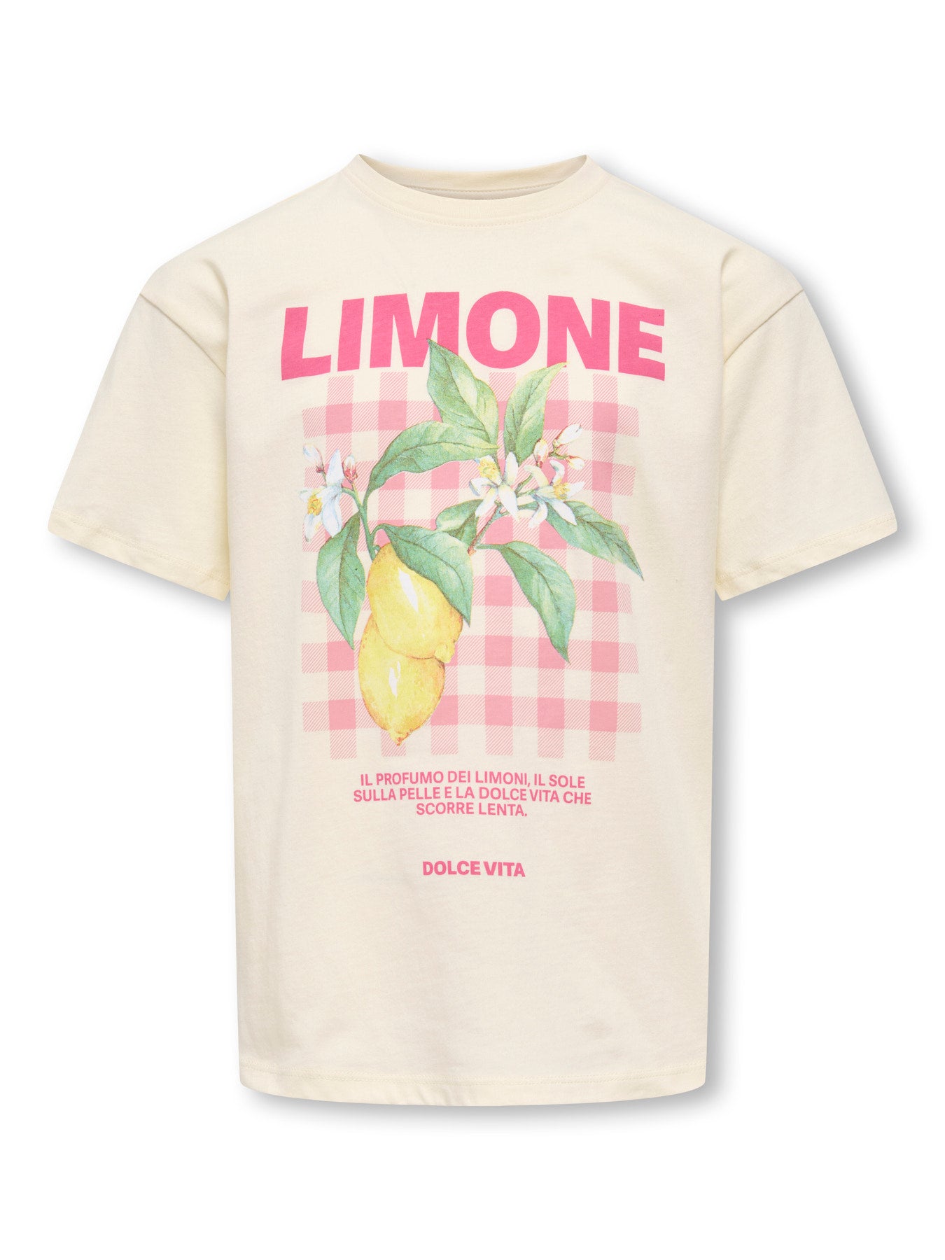 KOGCARINA LIFE SS LOOSE PRINTED TOP JRS