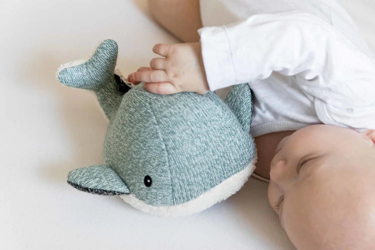Moby the Whale-comforter-groen