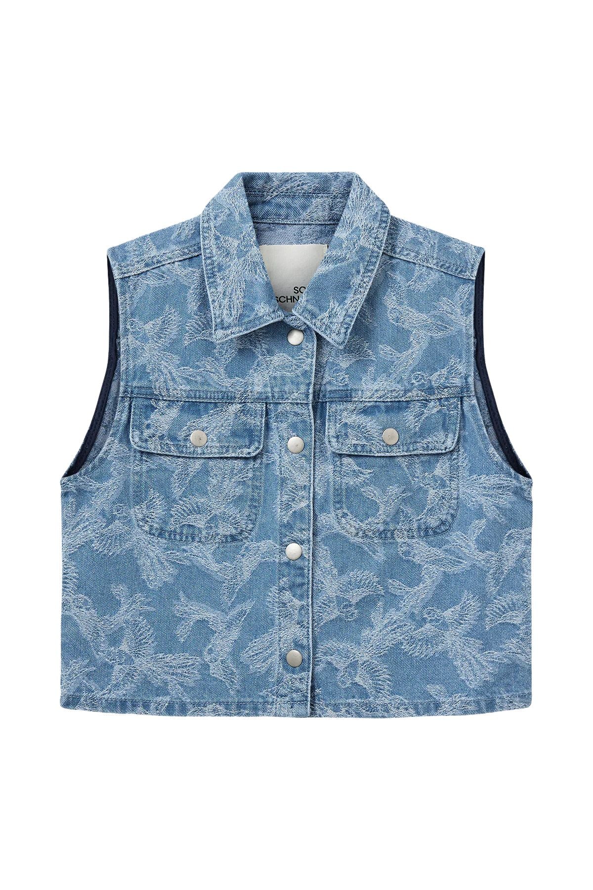 Carolesy denim gilet