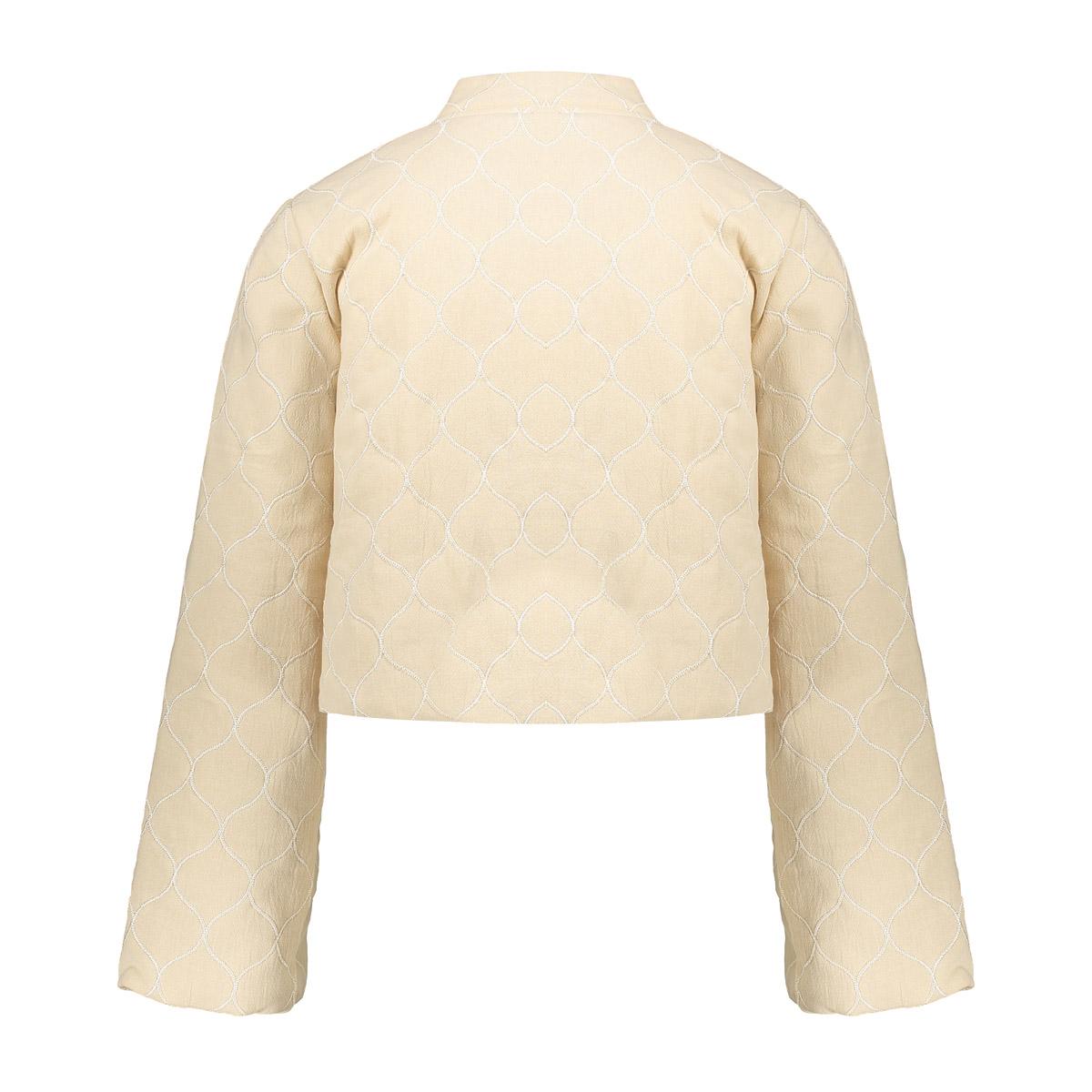 Jacket padded balloon sleeve