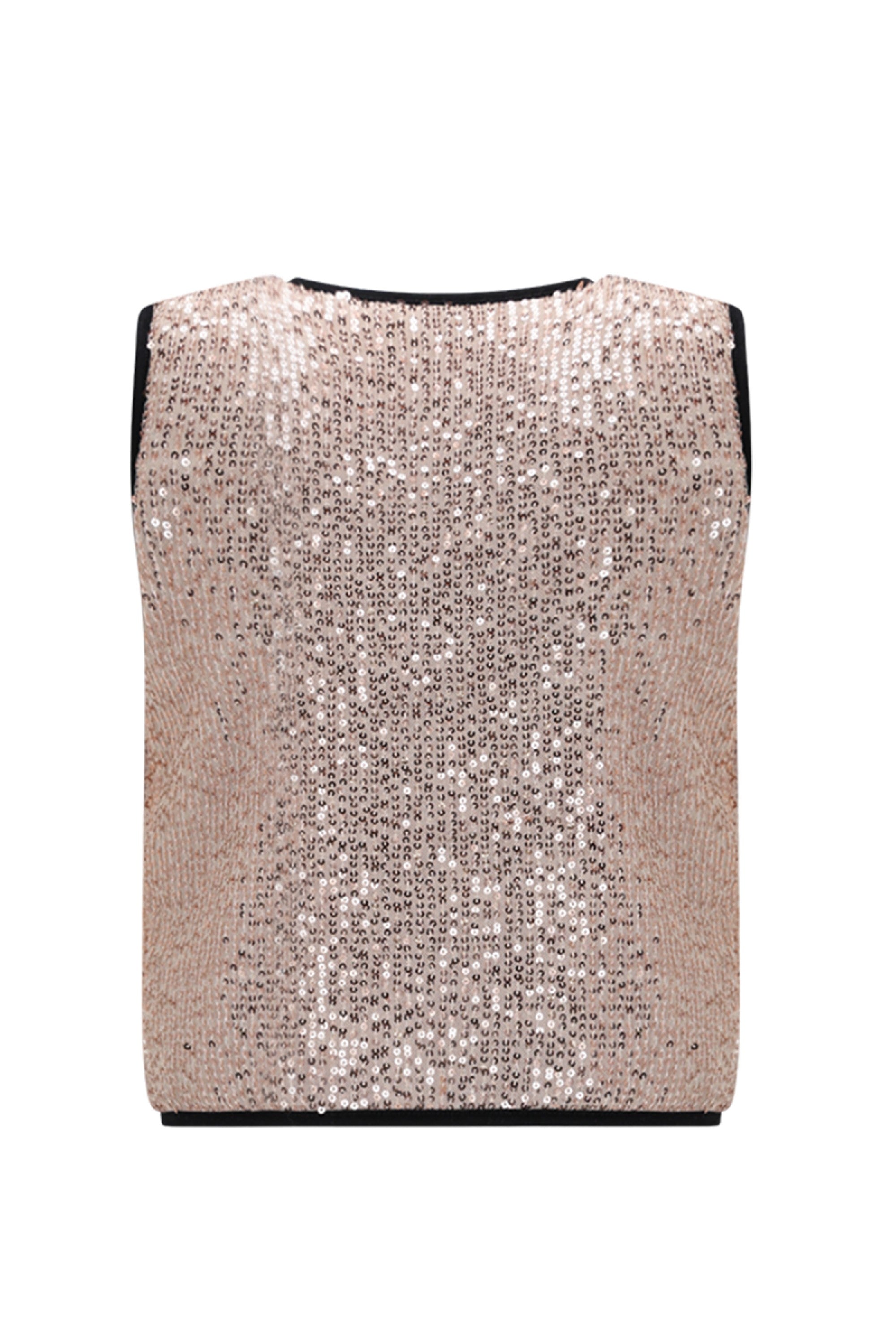 VAJEN sequined gilet