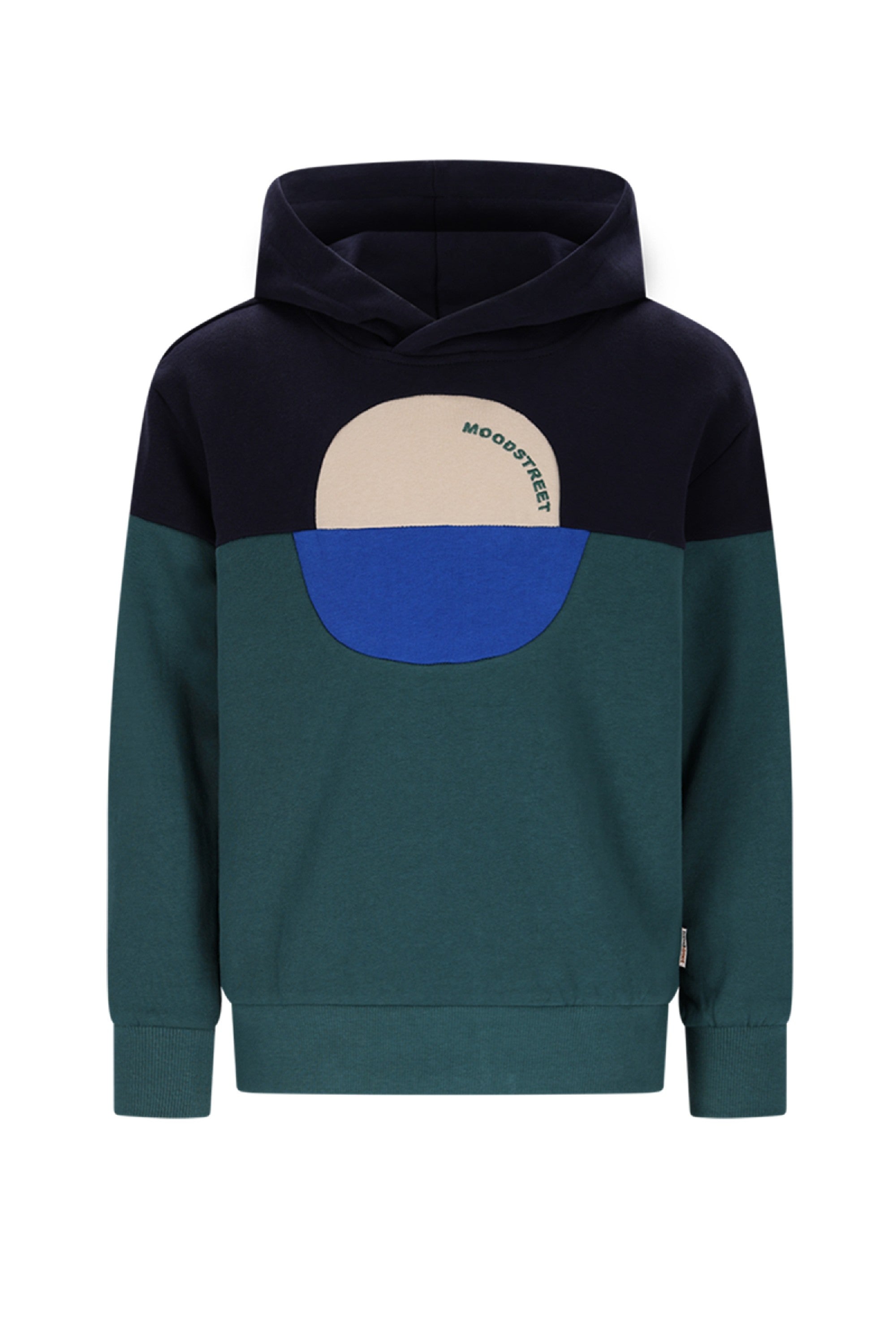 SULVY chest-circle hoodie