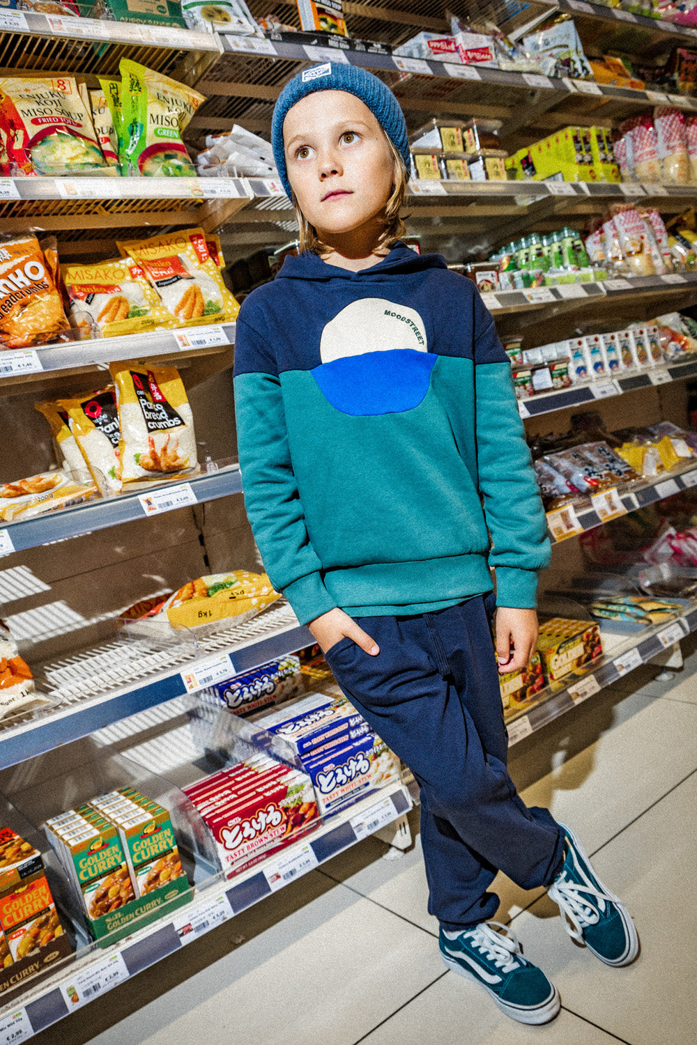 SULVY chest-circle hoodie