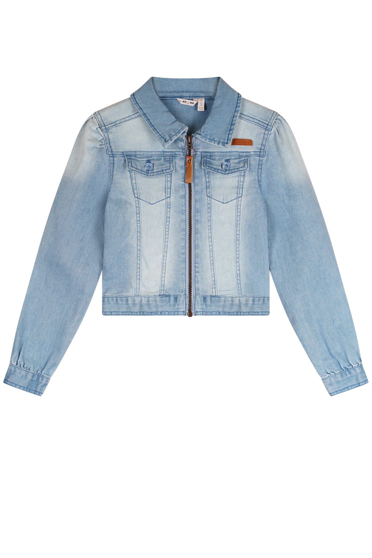 Donna Denim Jas met Rits